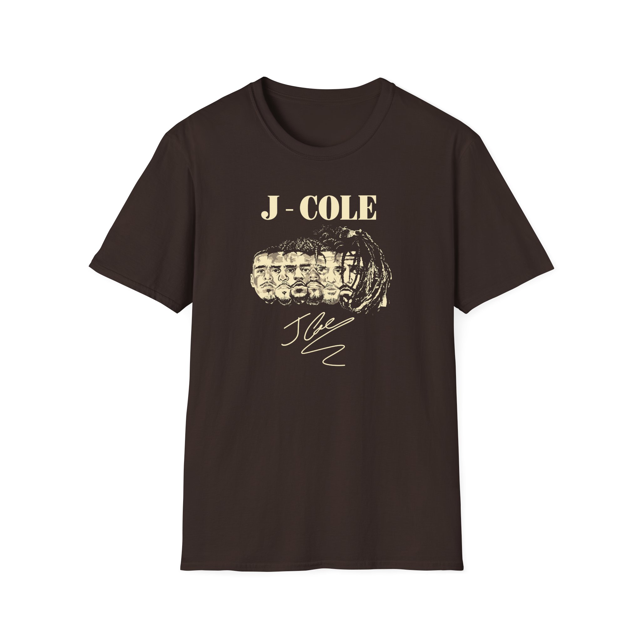 J Cole Unisex Softstyle T-Shirt - Image 5