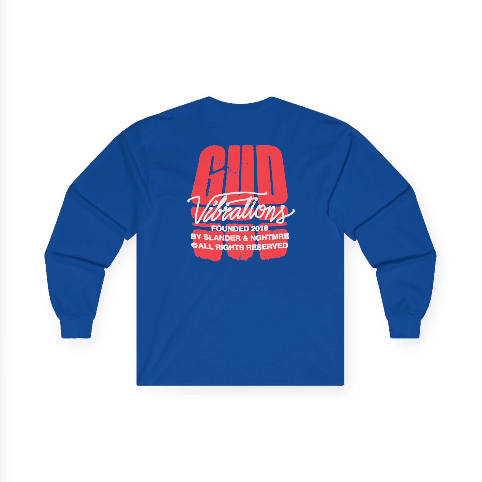 Slander Gud Vibrations Graffiti Unisex Ultra Cotton Long Sleeve Tee - Image 8