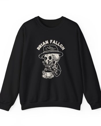 Brian Fallon Smoking Skeleton Unisex Heavy Blend™ Crewneck Sweatshirt