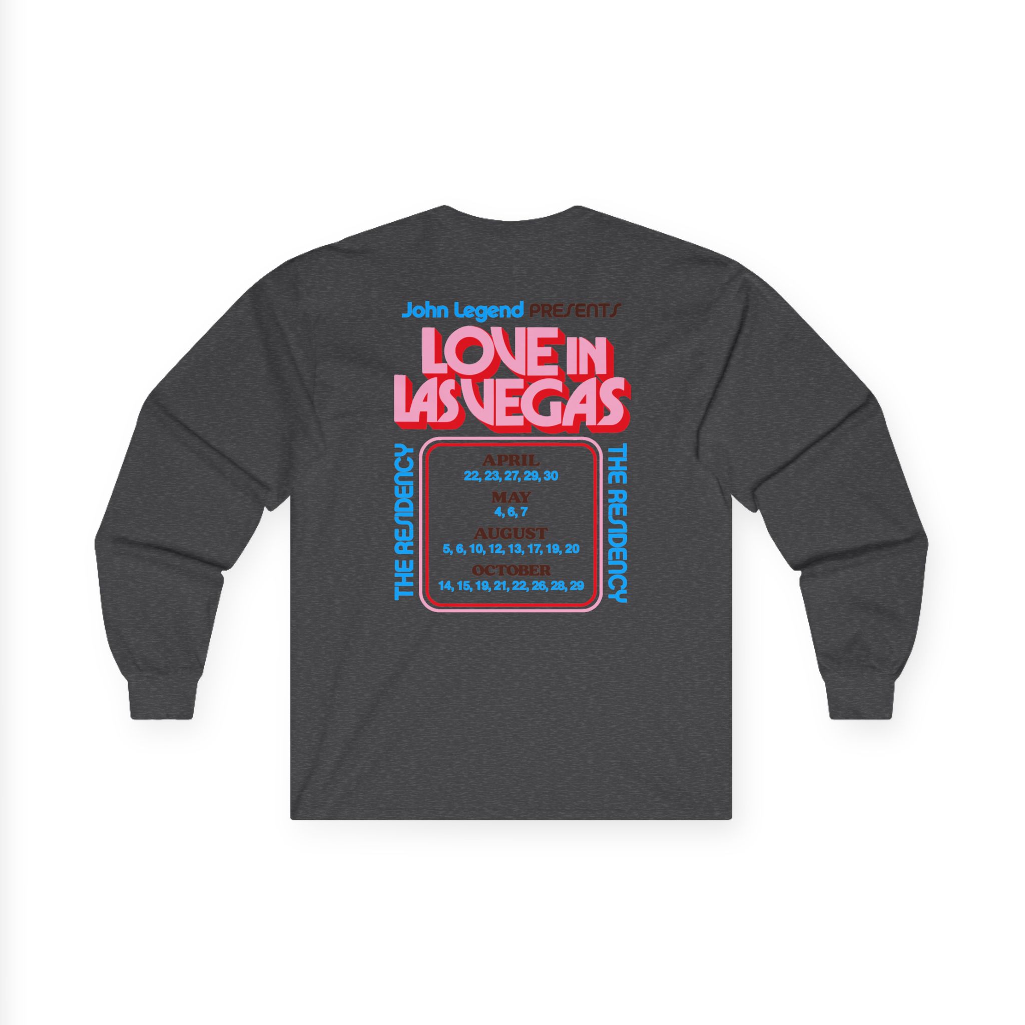 John Legend Love In Las Vegas Unisex Ultra Cotton Long Sleeve Tee - Image 12
