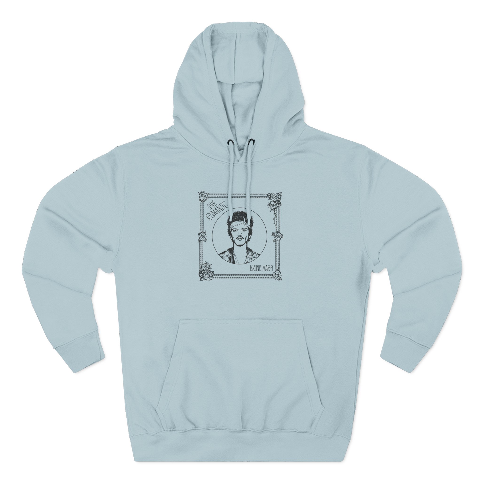 Bruno Mars the Romantic Tour Three-Panel Fleece Hoodie - Image 9