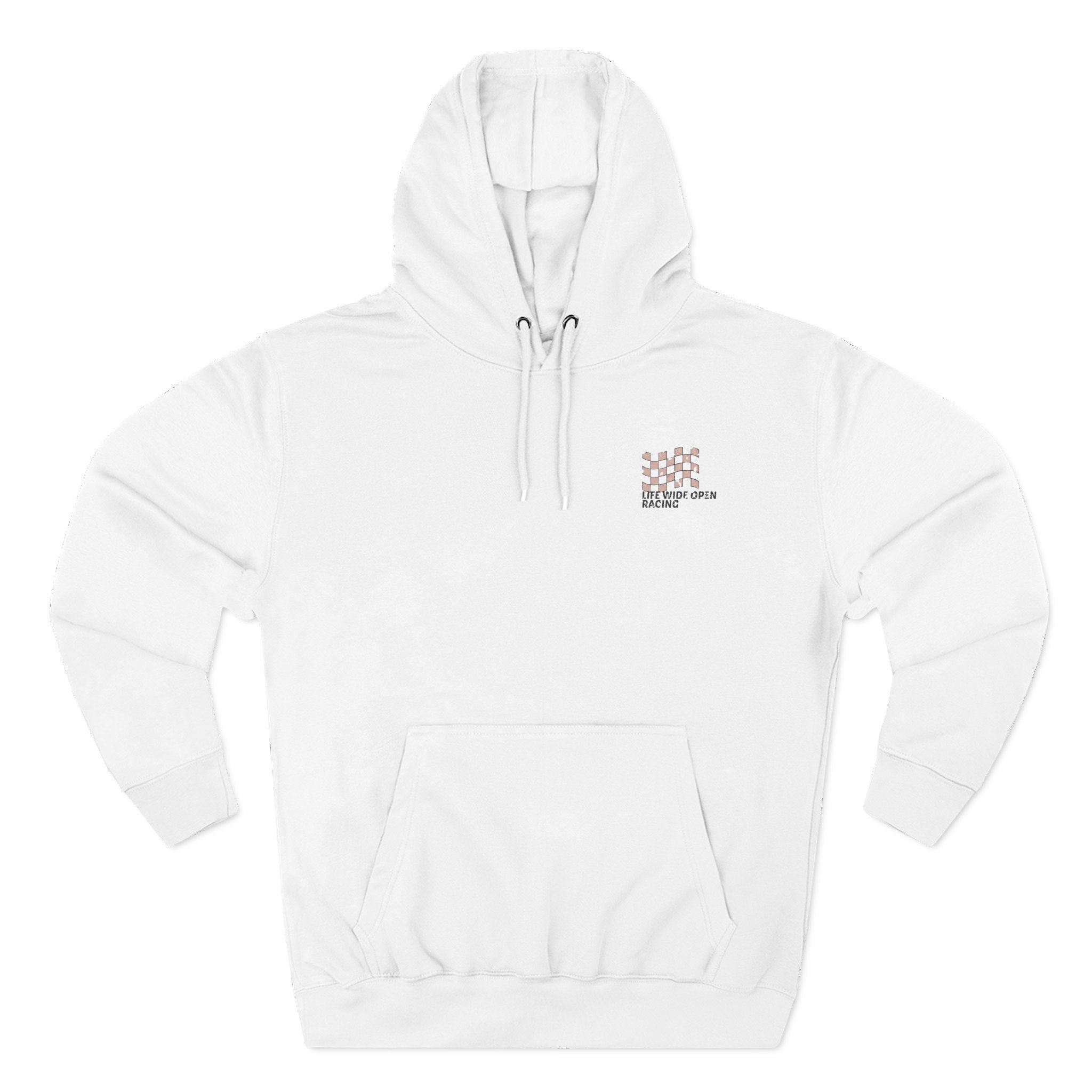 Cboystv Racing Coin Three-Panel Fleece Hoodie
