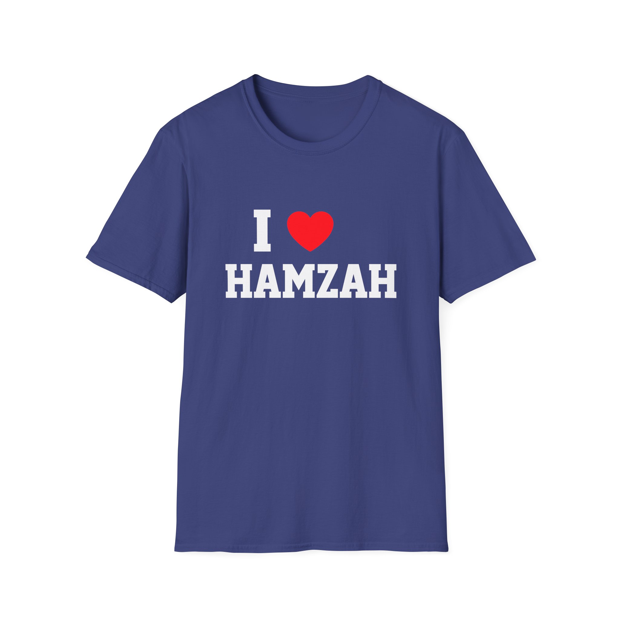 Hamza Love Unisex Softstyle T-Shirt - Image 17