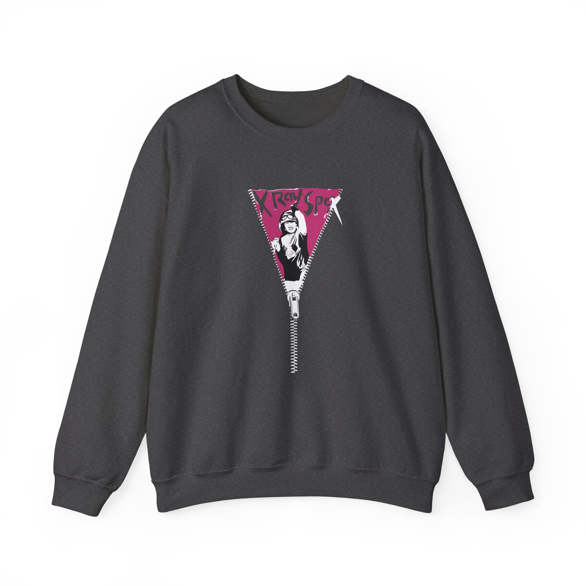 X-ray Spex Zipper Unisex Heavy Blend™ Crewneck Sweatshirt - Image 9