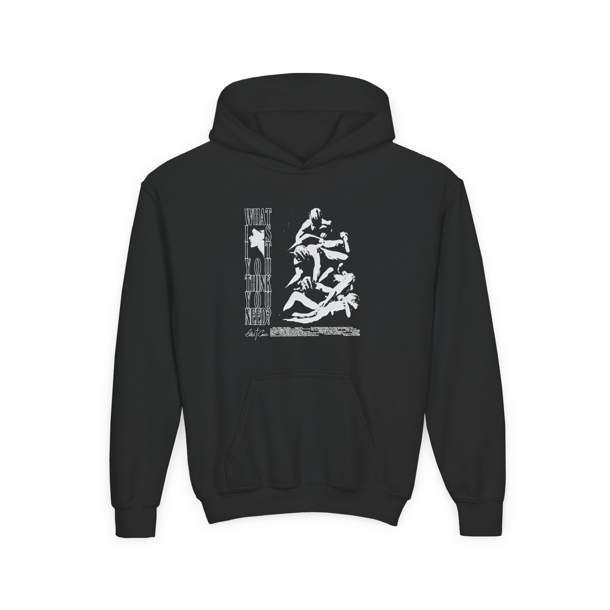 Youth Ethel Cain Angel Heavy Blend Hooded Sweatshirt