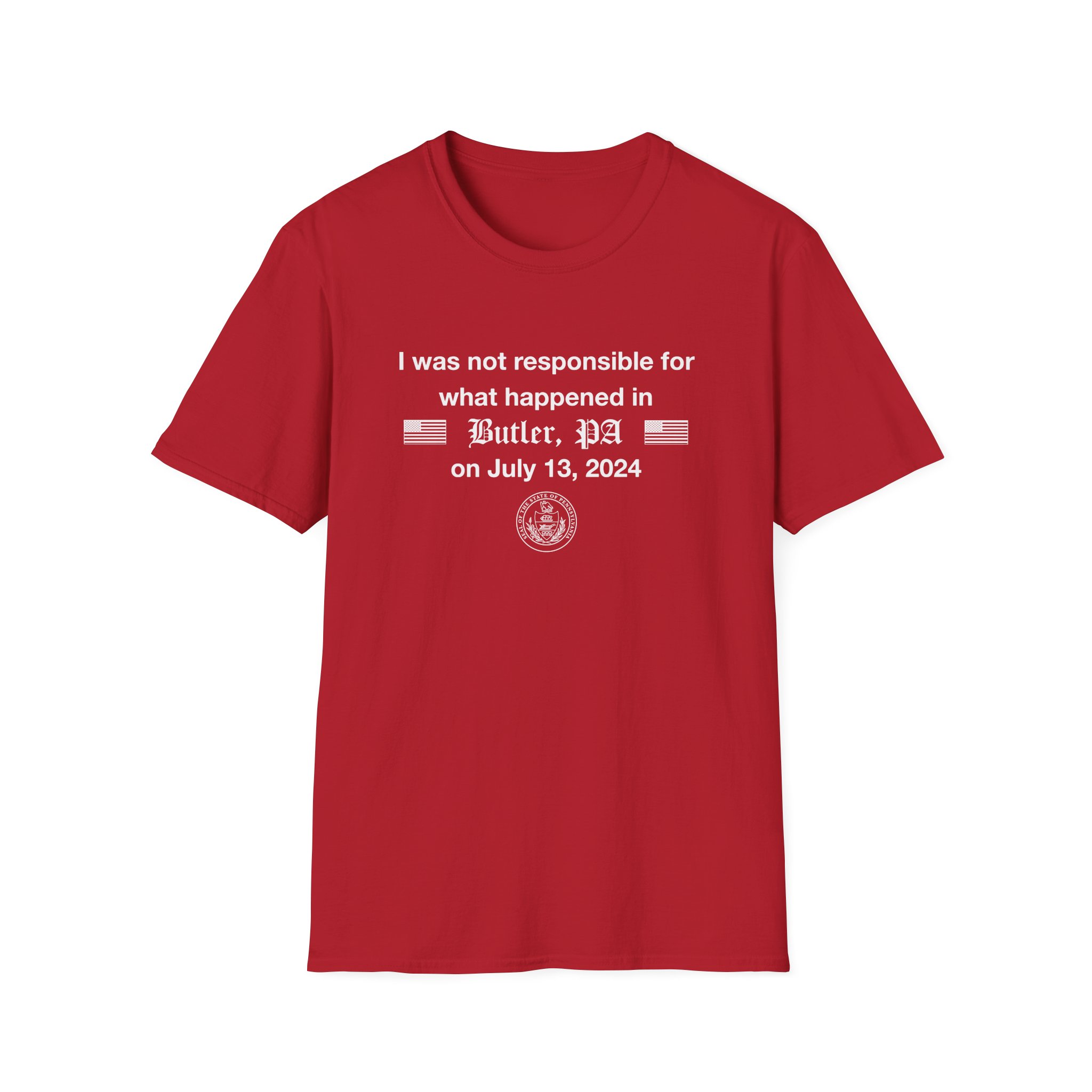 Jschlatt the Presidential Mishap Unisex Softstyle T-Shirt - Image 25