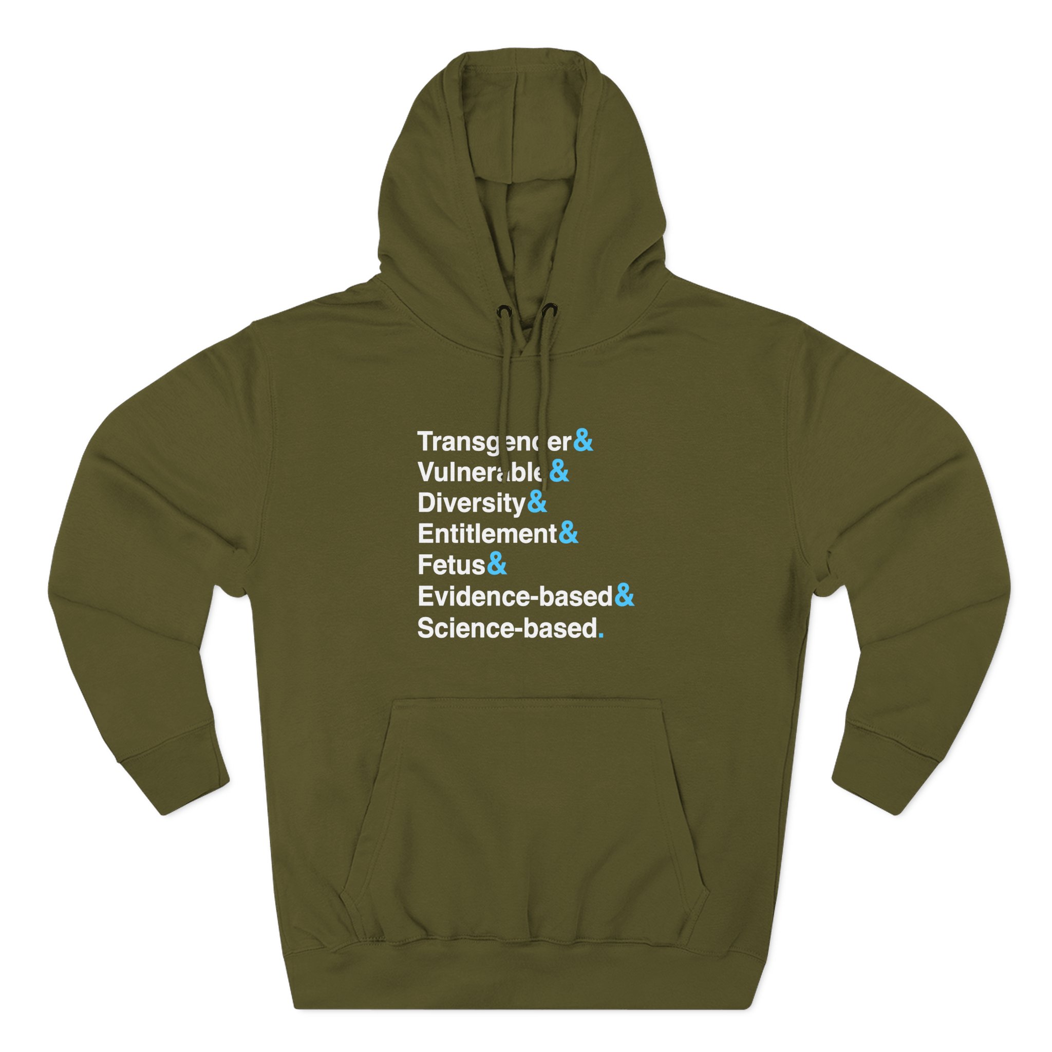 D L Three-panel Fleece Hoodie - Image 5