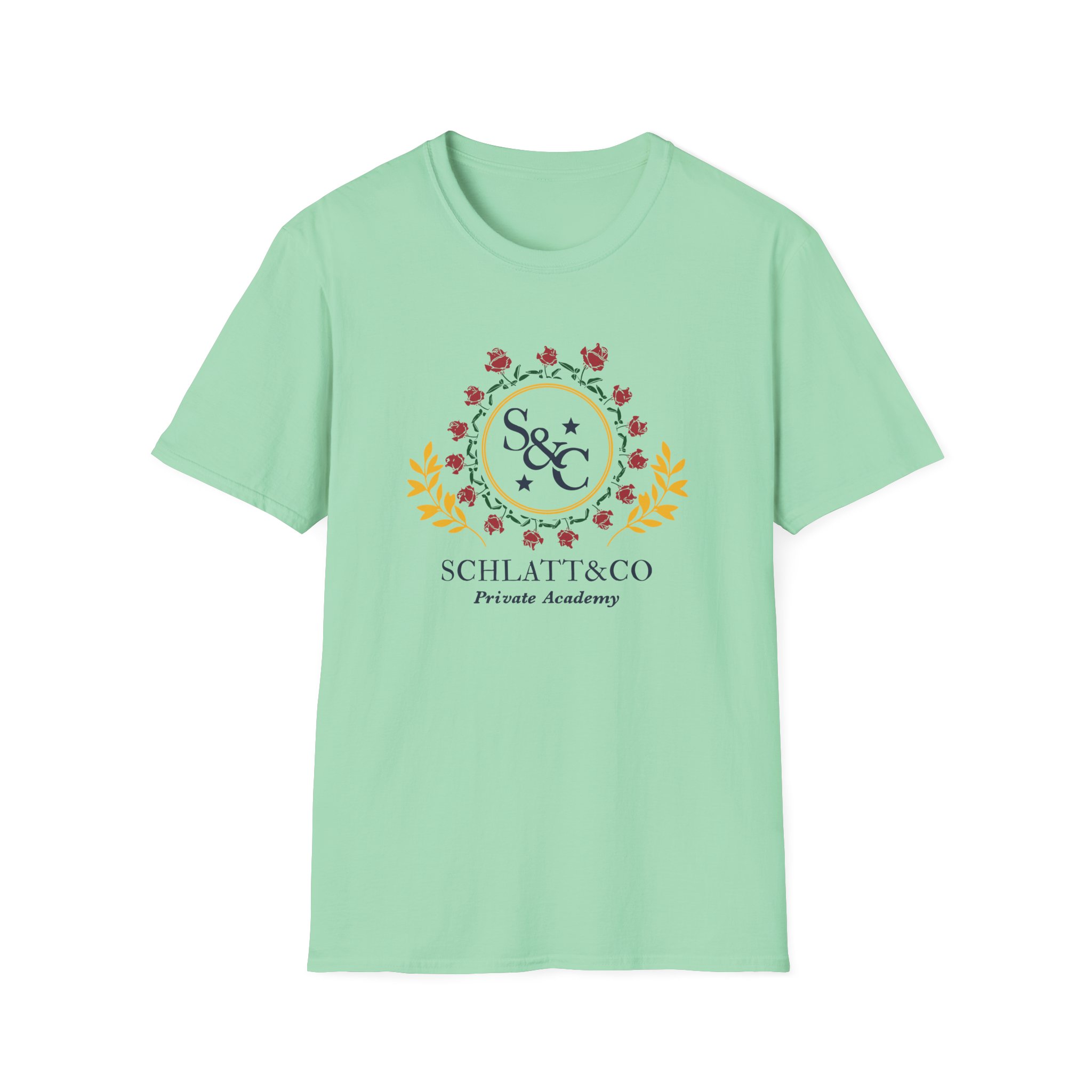 Jschlatt Private Academy Unisex Softstyle T-Shirt - Image 13