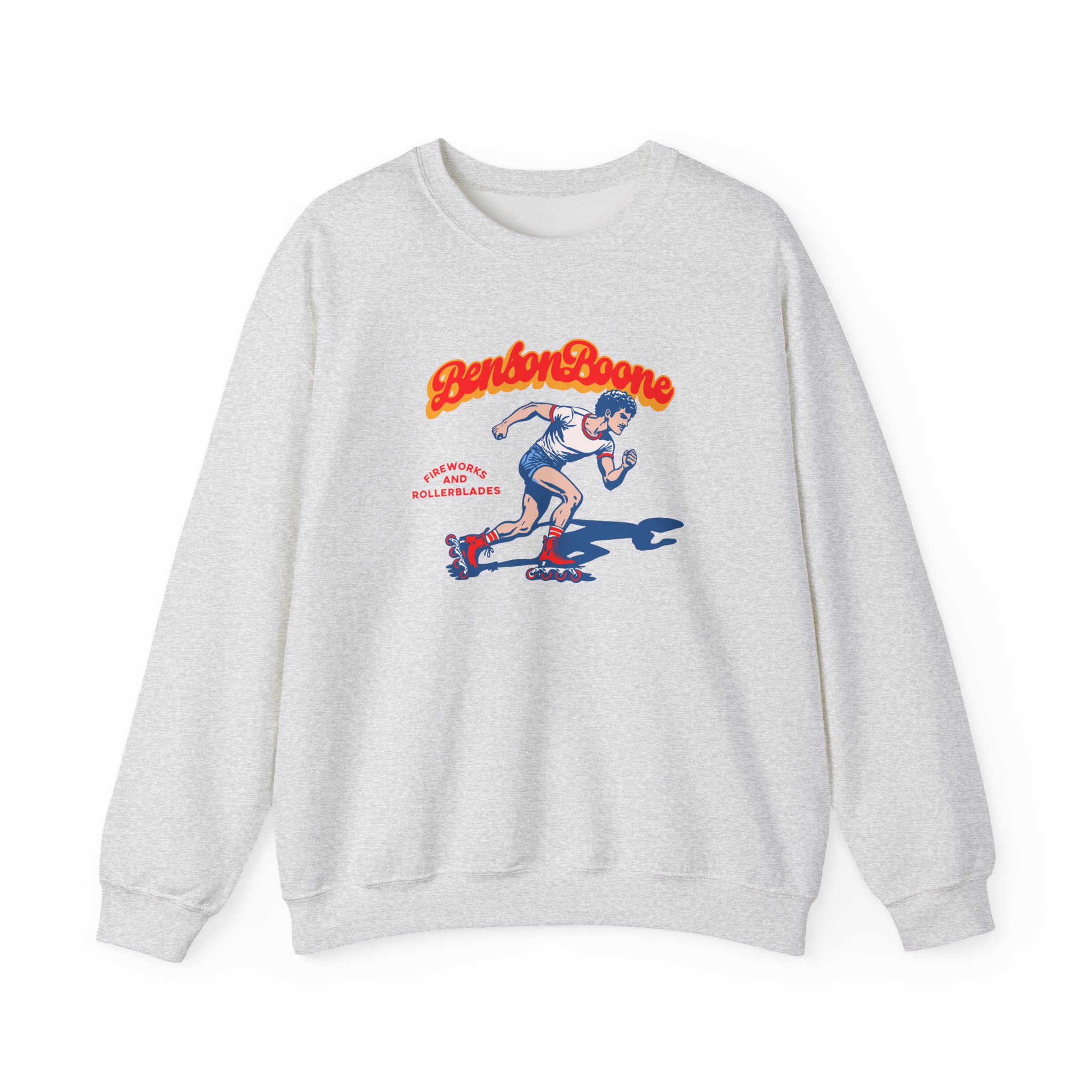Benson Boone Rollerblading Benny Unisex Heavy Blend™ Crewneck Sweatshirt - Image 3