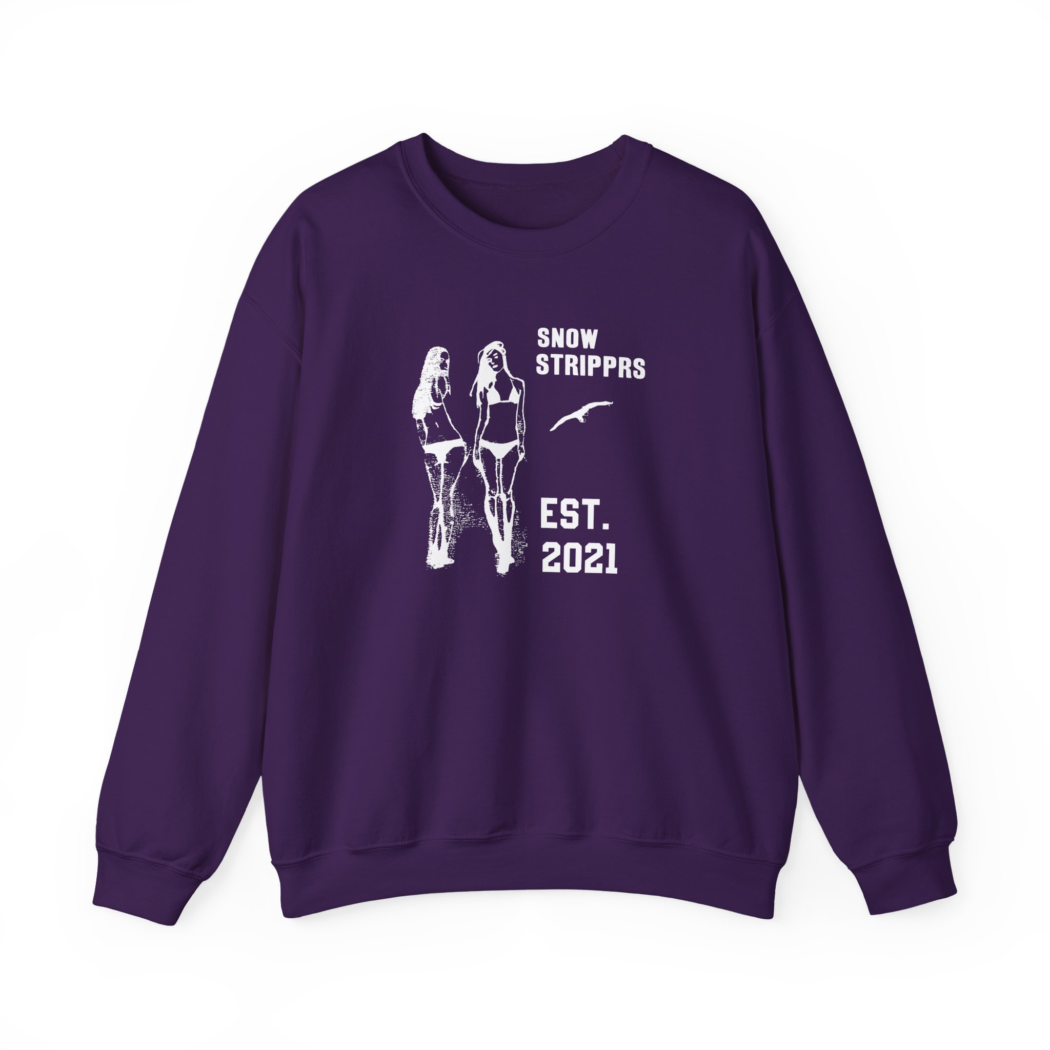 Snow Strippers Unisex Heavy Blend™ Crewneck Sweatshirt - Image 13