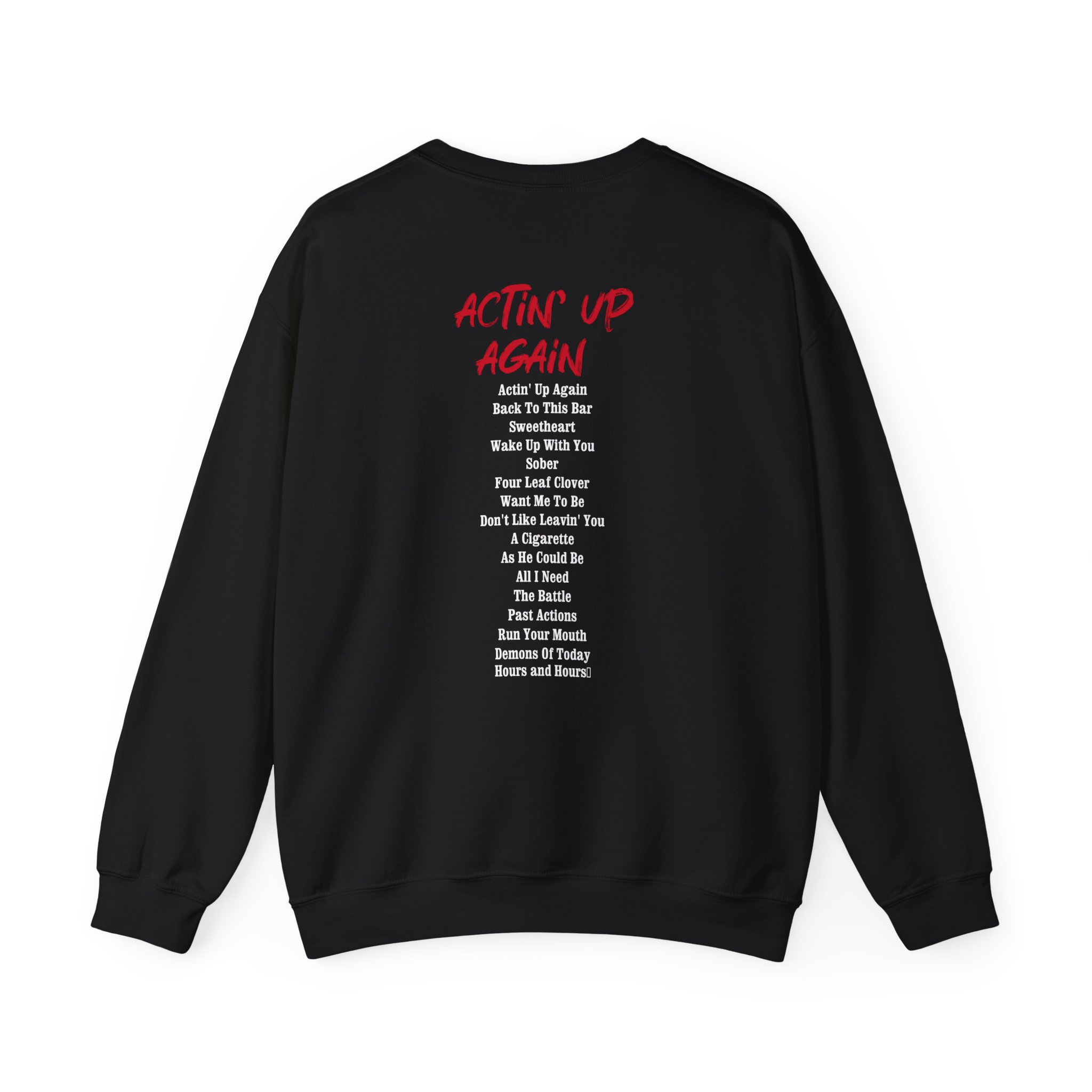 Gavin Adcock Actin' Up Again Album Unisex Heavy Blend™ Crewneck Sweatshirt - Image 2