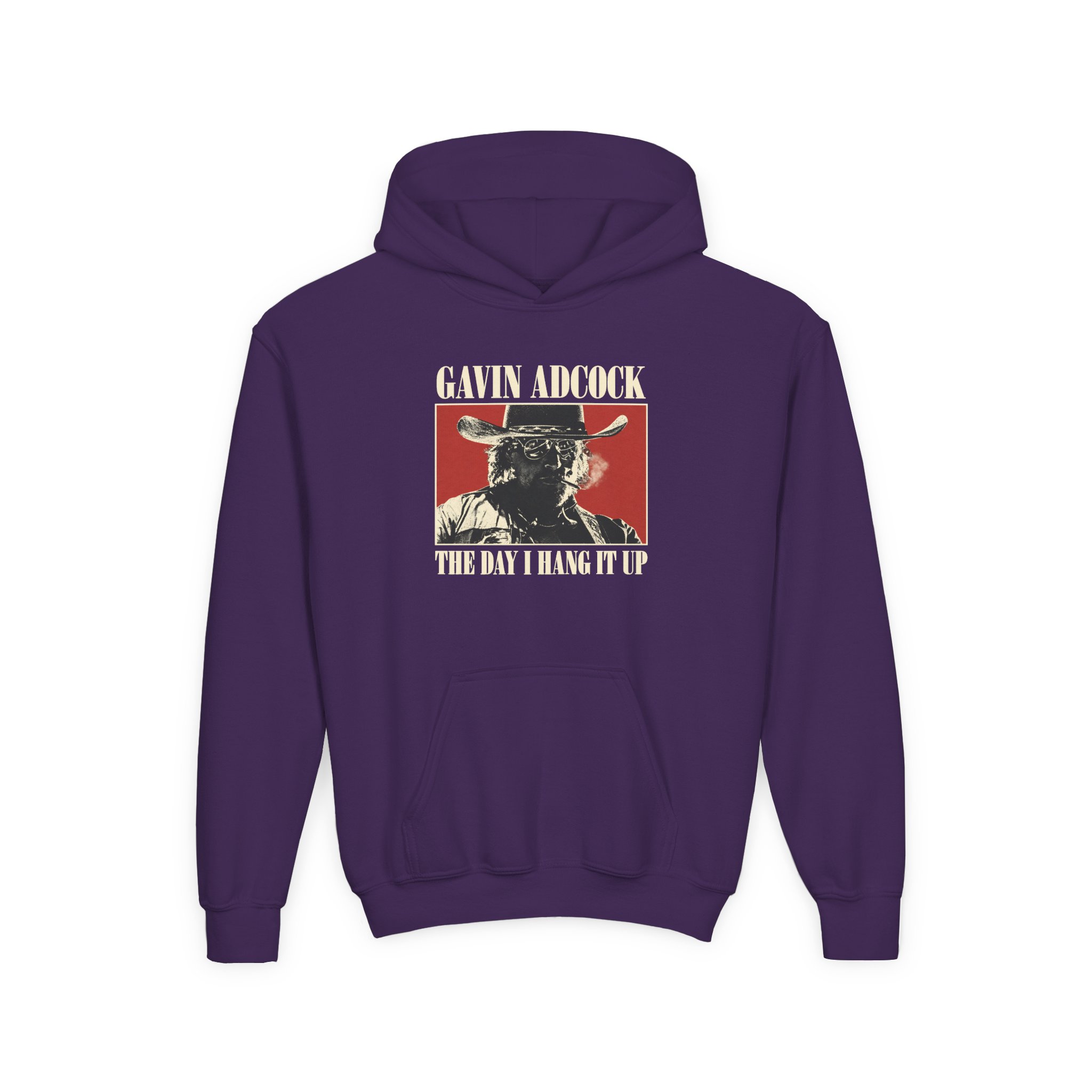 Gavin Adcock Hang It Up Youth Heavy Blend Hooded Sweatshirt - Image 5
