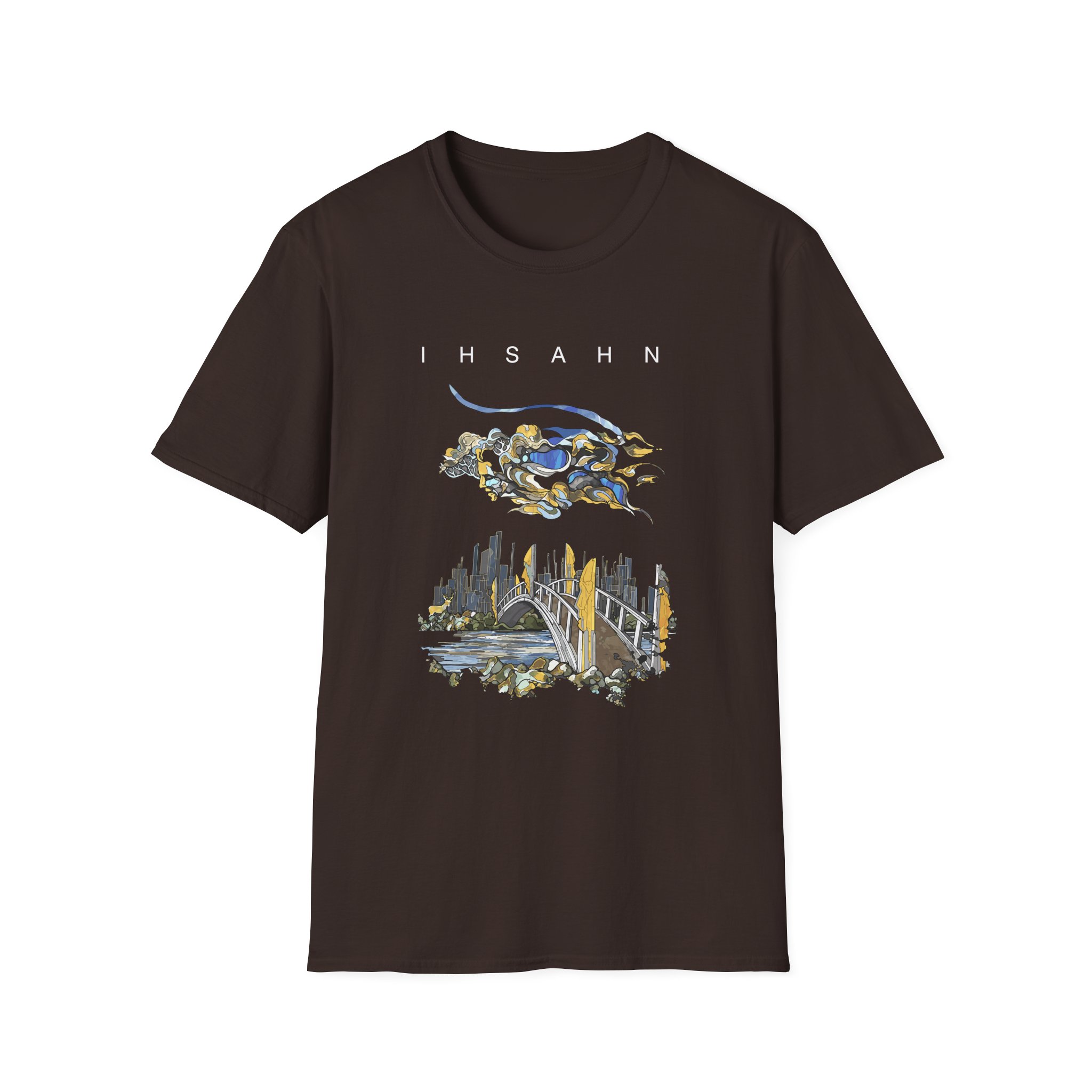 Ihsahn The Distance Between Us Unisex Softstyle T-Shirt - Image 3