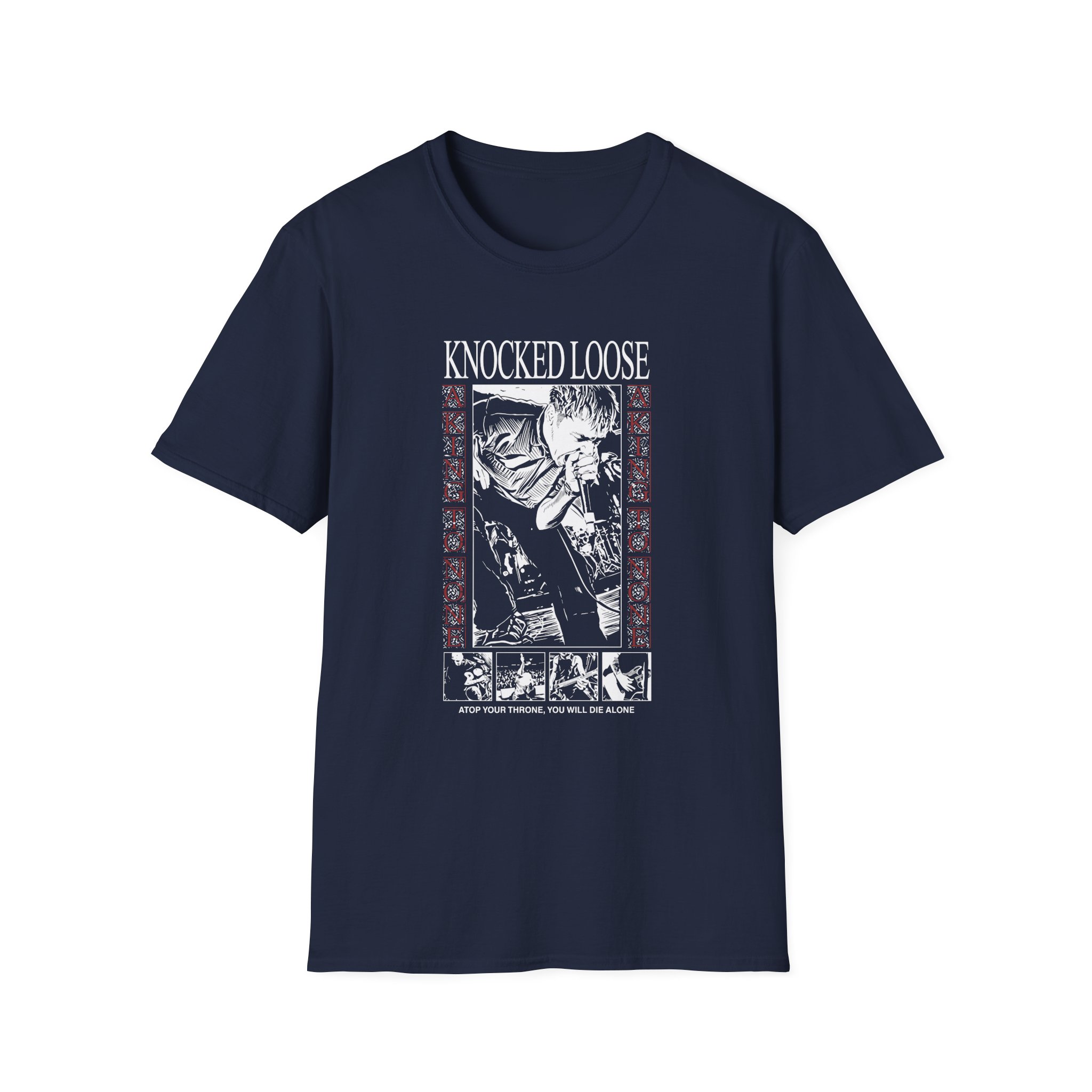 Knocked Loose Atop Your Throne Unisex Softstyle T-Shirt - Image 15