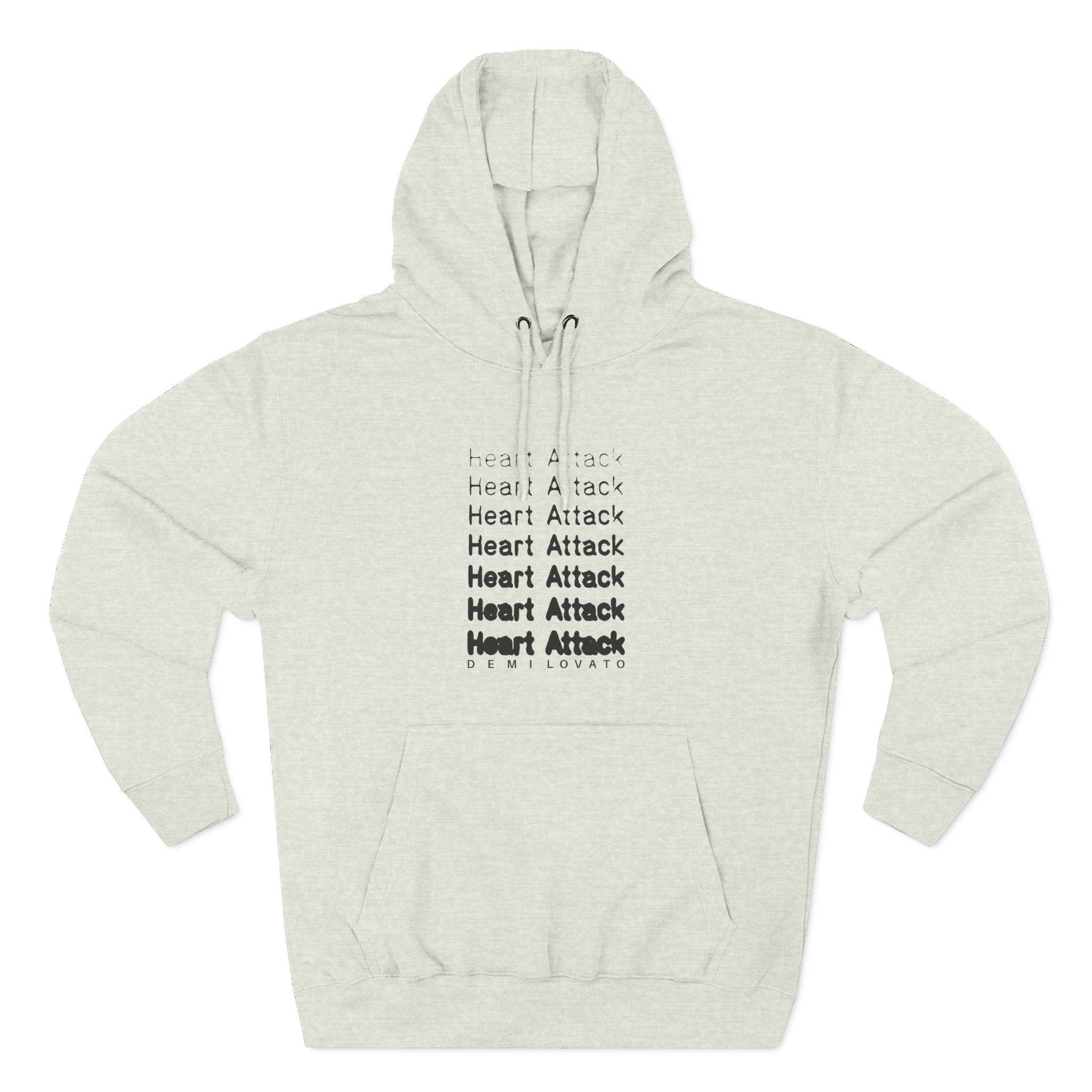 D L Heart Attack Anniversary Three-Panel Fleece Hoodie - Image 7