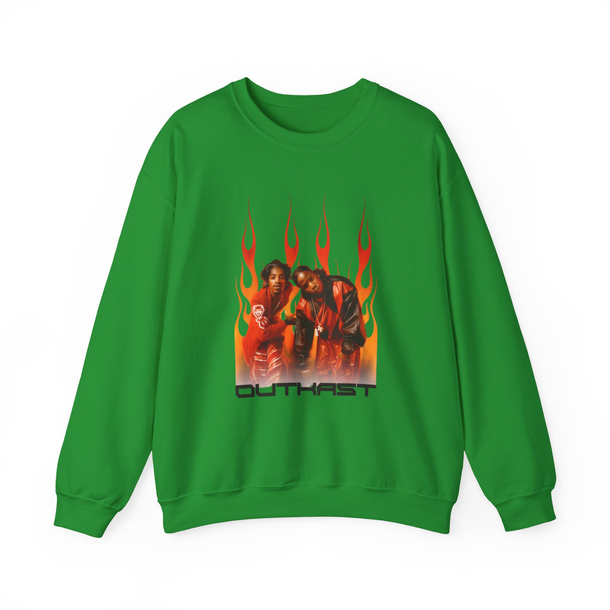 Outkast Flames Unisex Heavy Blend™ Crewneck Sweatshirt - Image 13
