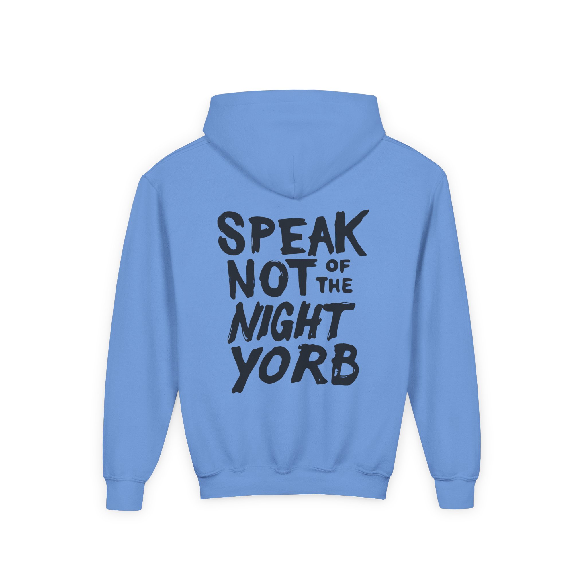 Dropout Night Yorb Anagram Youth Heavy Blend Hooded Sweatshirt - Image 8