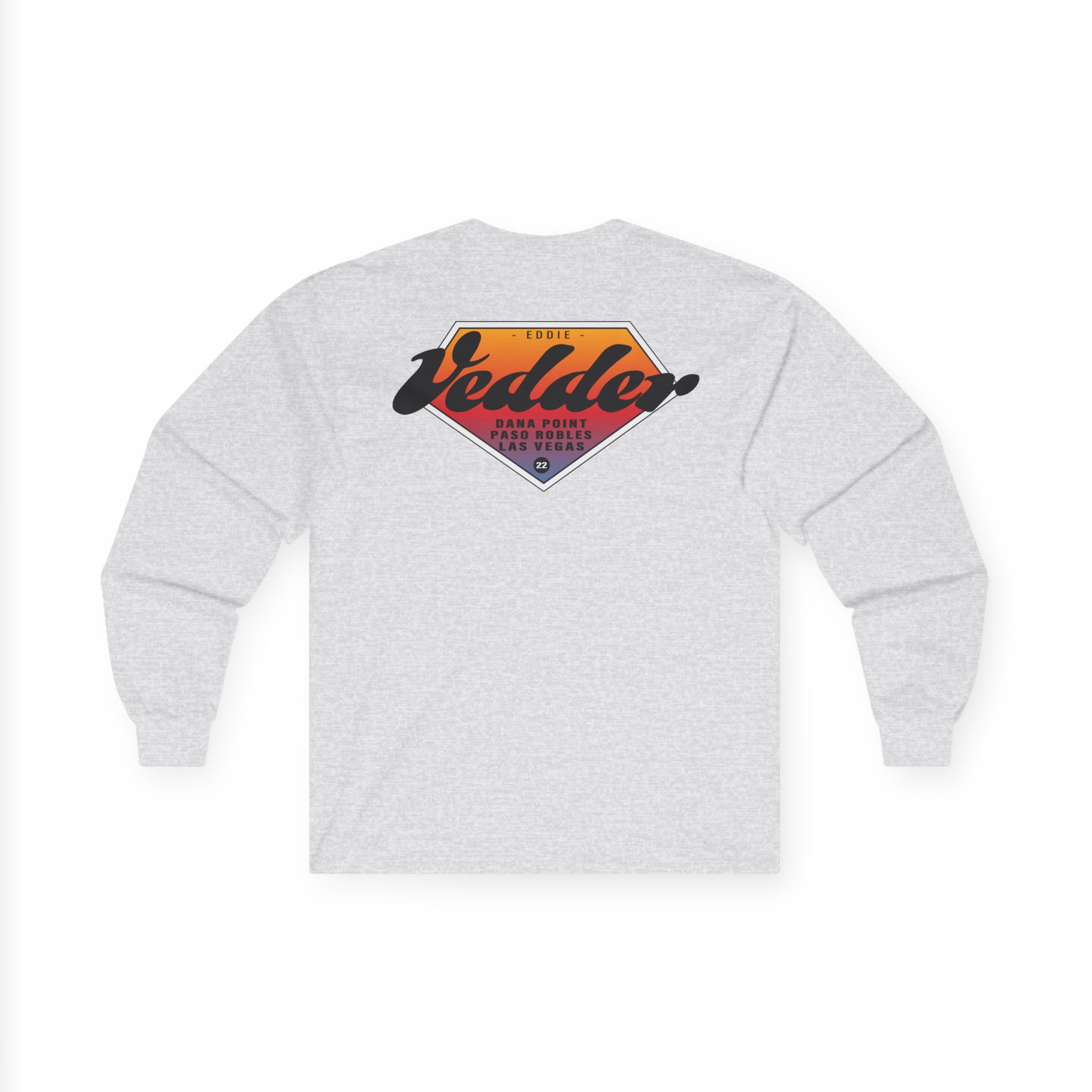 Eddie Vedder Gradient Unisex Ultra Cotton Long Sleeve Tee - Image 4
