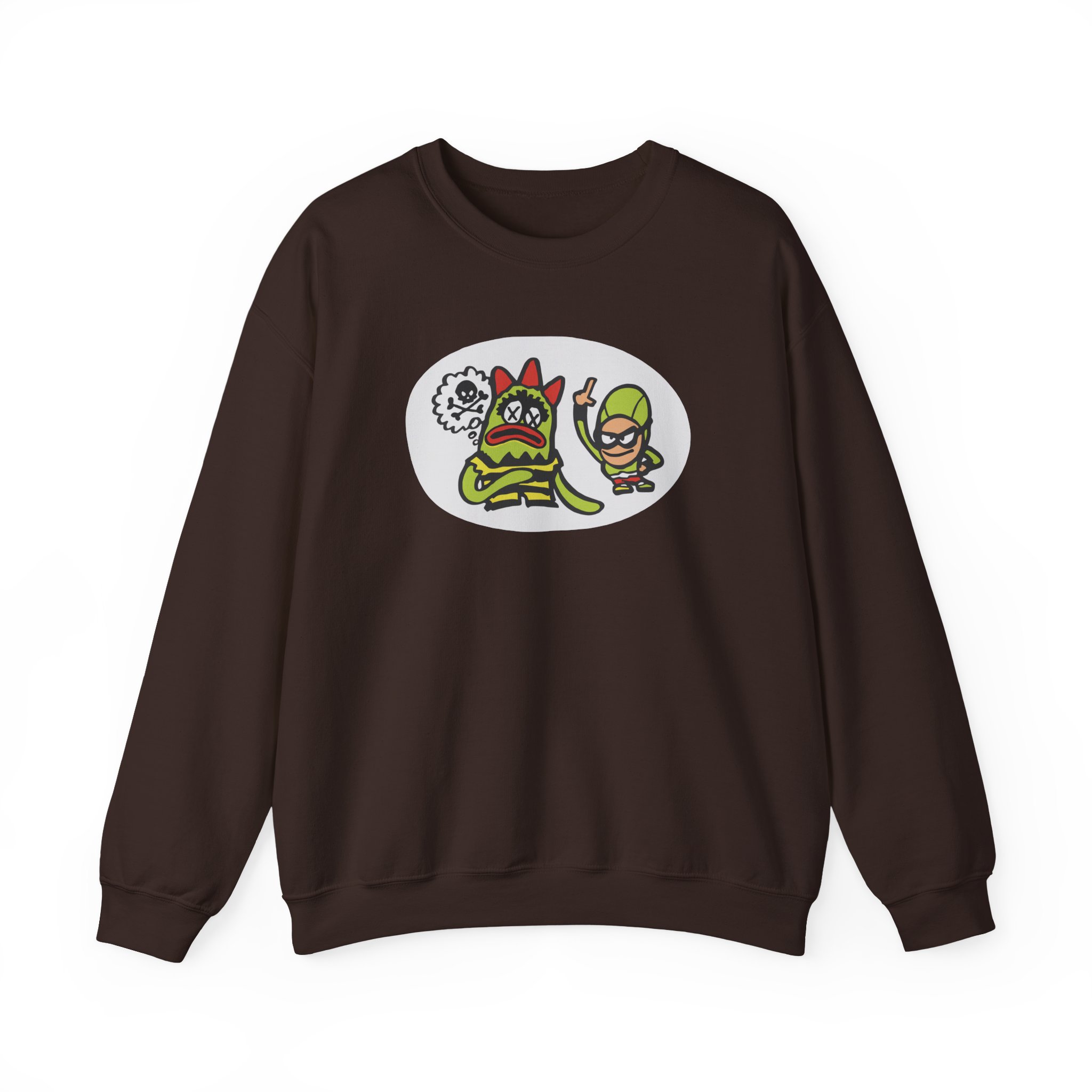 The Aquabats Bat Commander Unisex Heavy Blend™ Crewneck Sweatshirt - Image 5