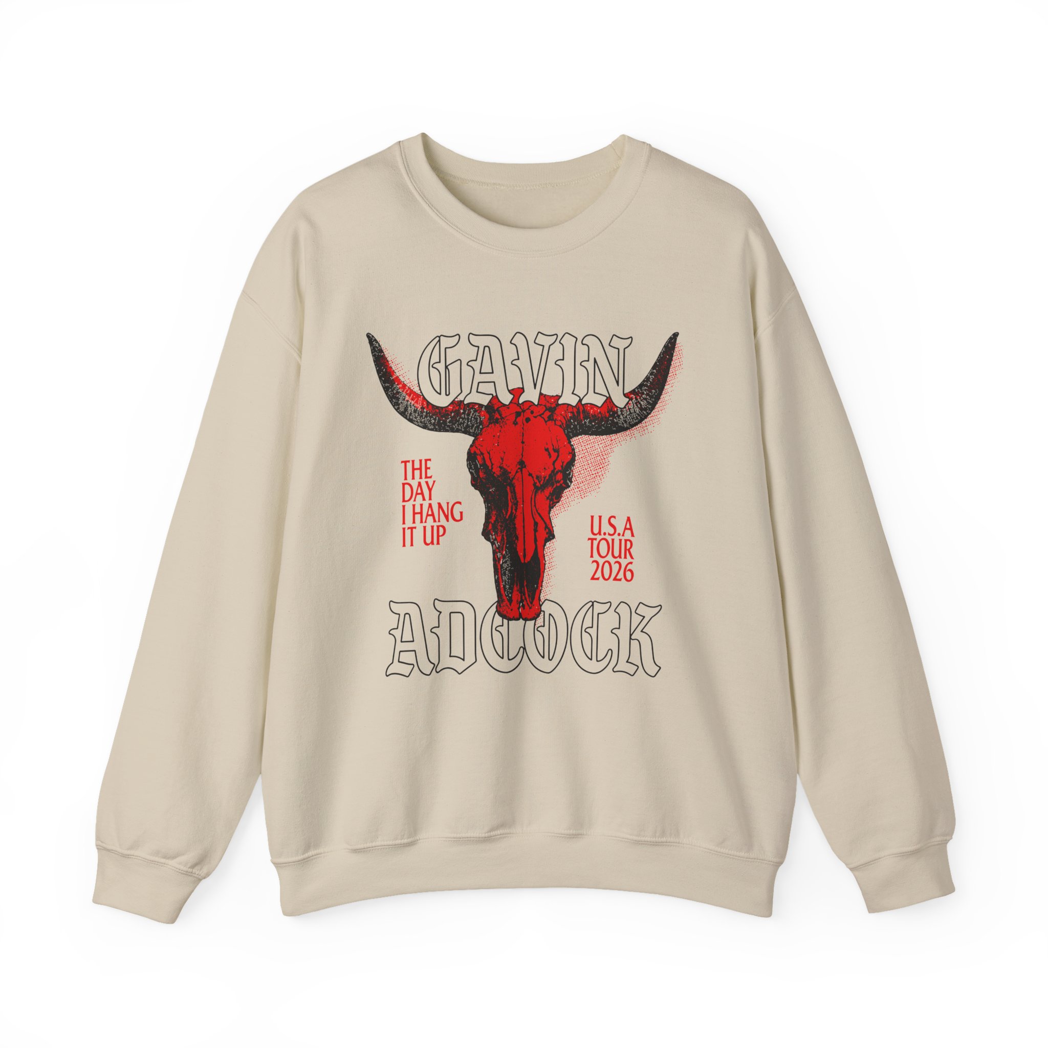 Gavin Adcock Ivory Steerhead Unisex Heavy Blend™ Crewneck Sweatshirt - Image 5