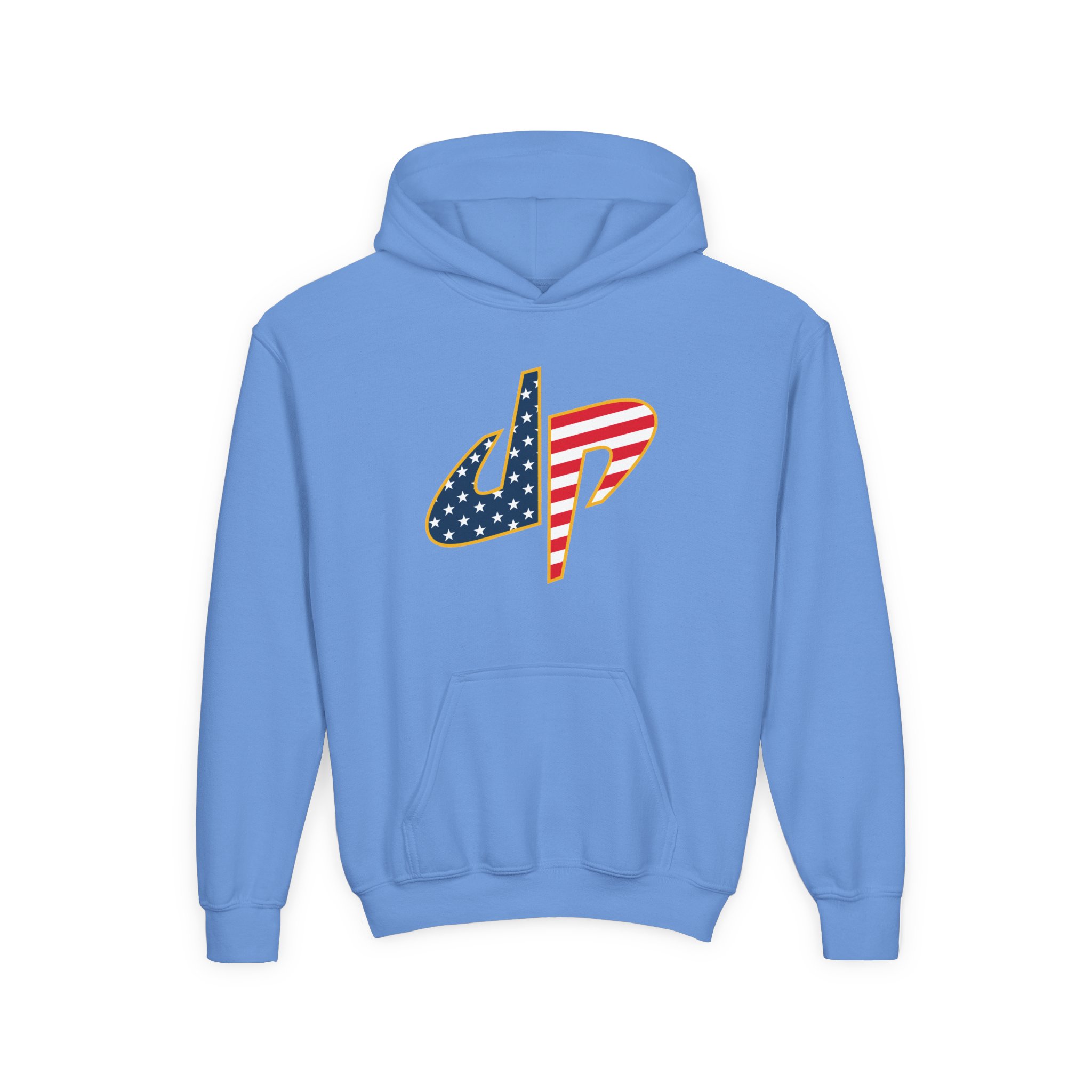 Dude Perfect Stars & Stripes Youth Heavy Blend Hooded Sweatshirt - Image 5