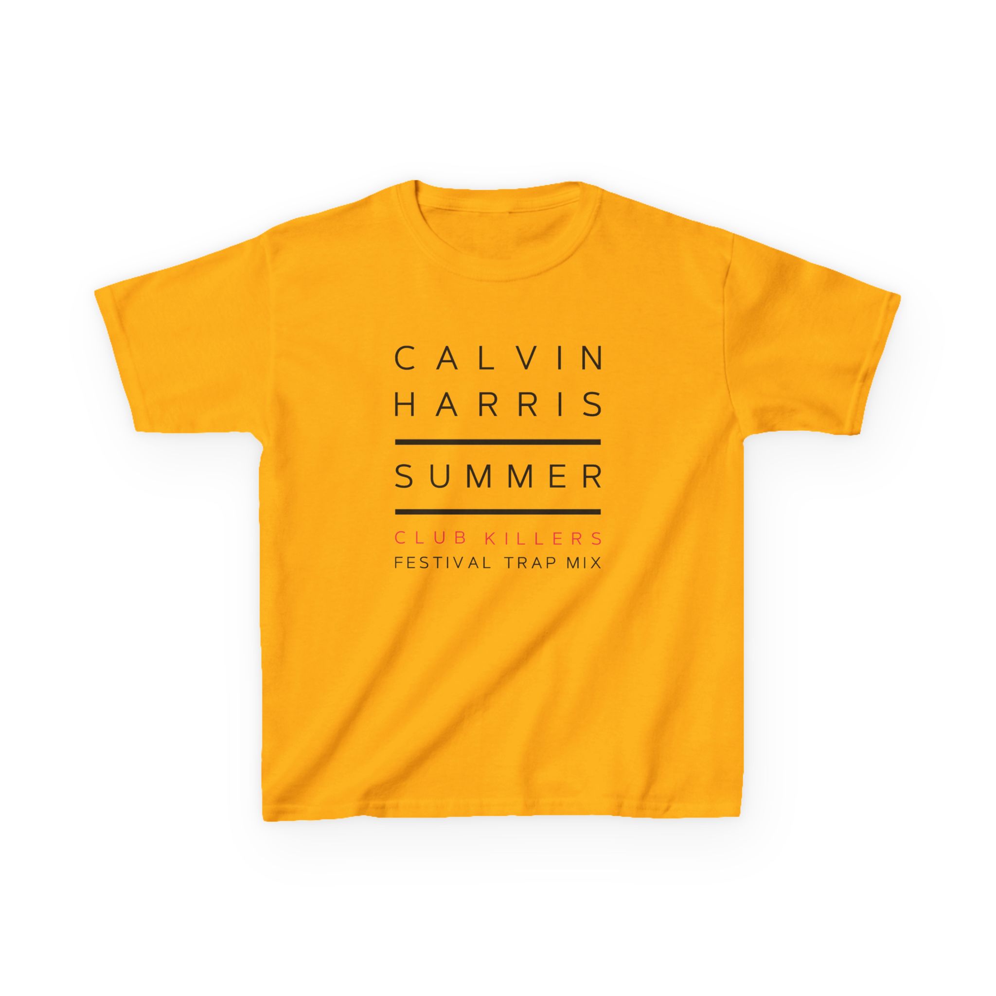 Kids Calvin Harris Summer 4 Album Cover Heavy Cotton™ Tee - Image 11