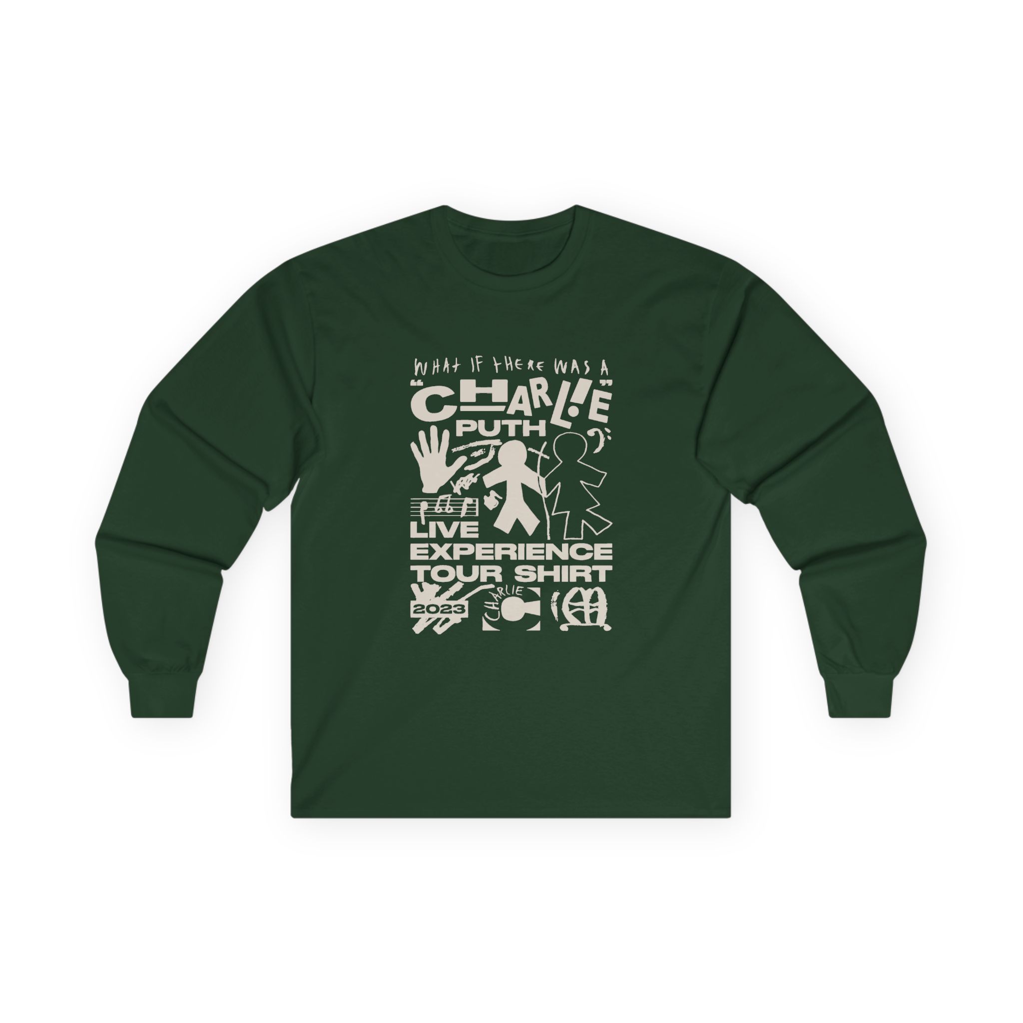 Charlie Puth What If There Was A Tour Unisex Ultra Cotton Long Sleeve Tee - Image 7