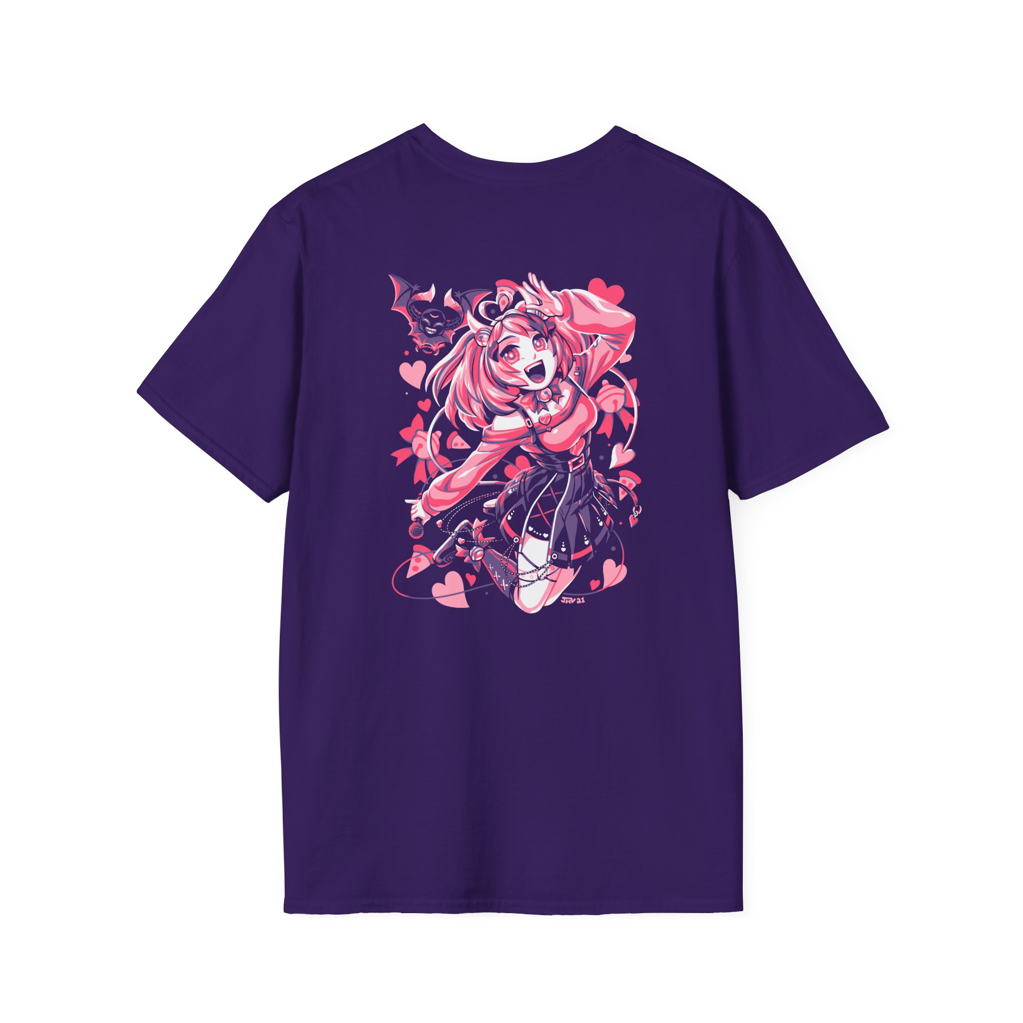 Ironmouse Anime Unisex Softstyle T-shirt - Image 16