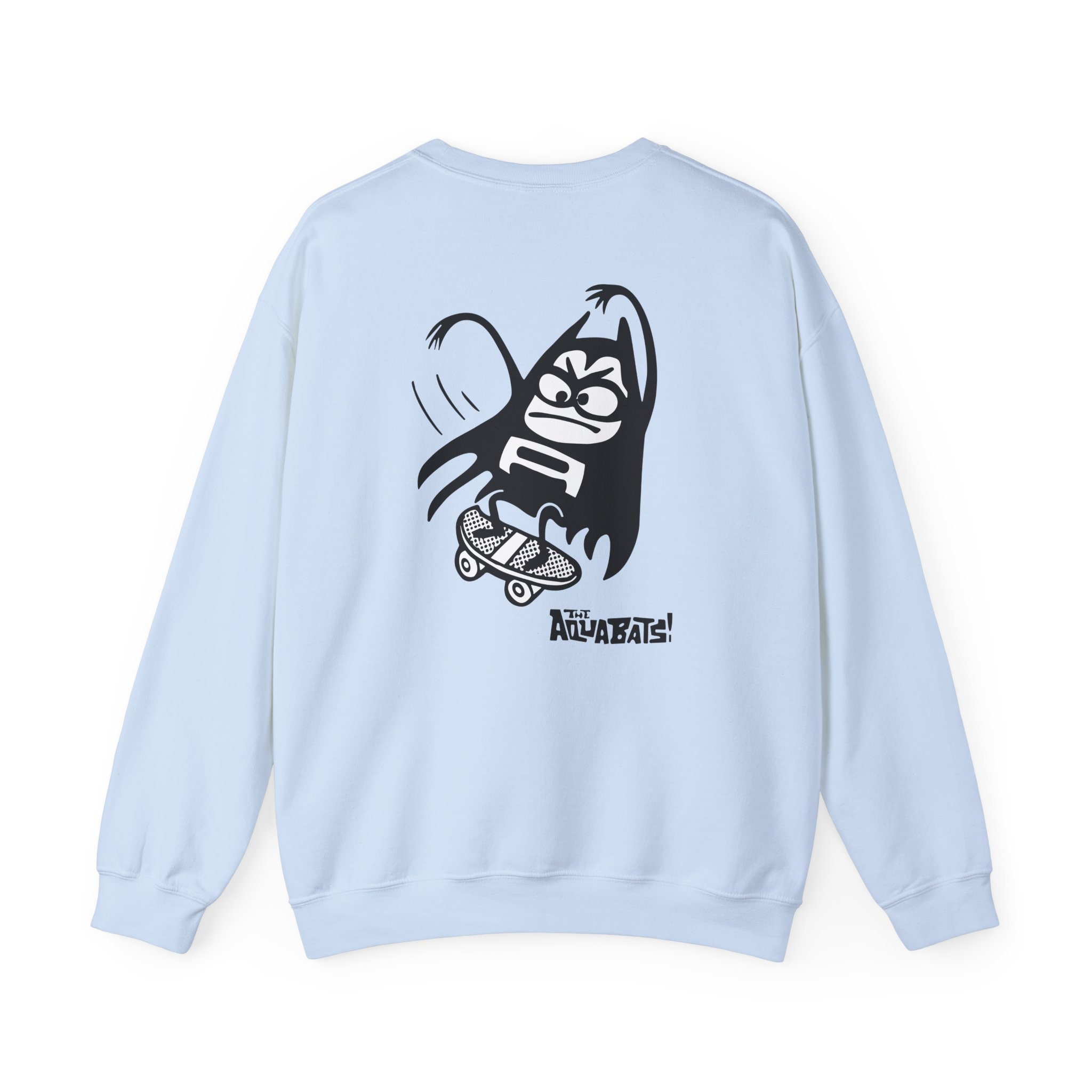 The Aquabats Lil Bat Skateboard Unisex Heavy Blend™ Crewneck Sweatshirt - Image 10