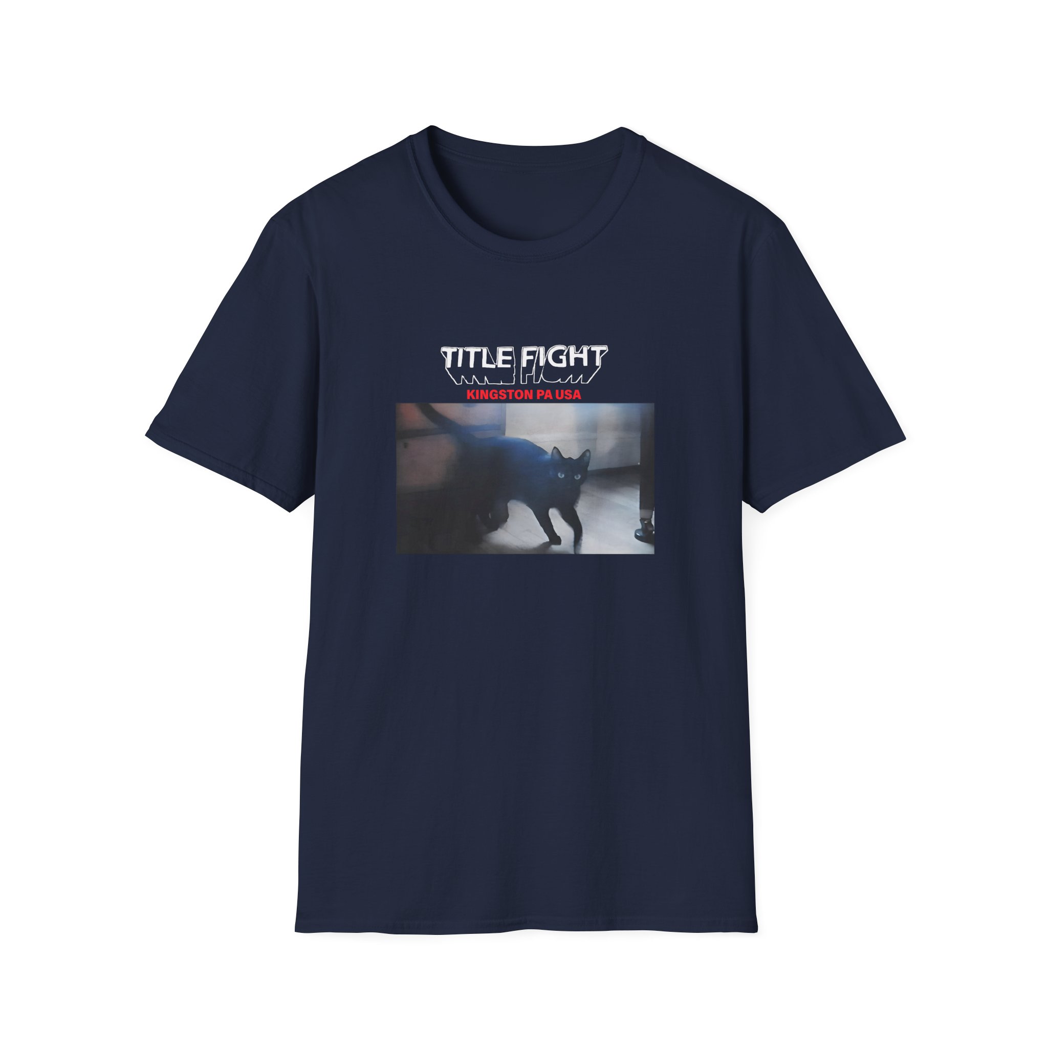 Cold Cuts Title Fight Kingston Cat Unisex Softstyle T-Shirt - Image 17