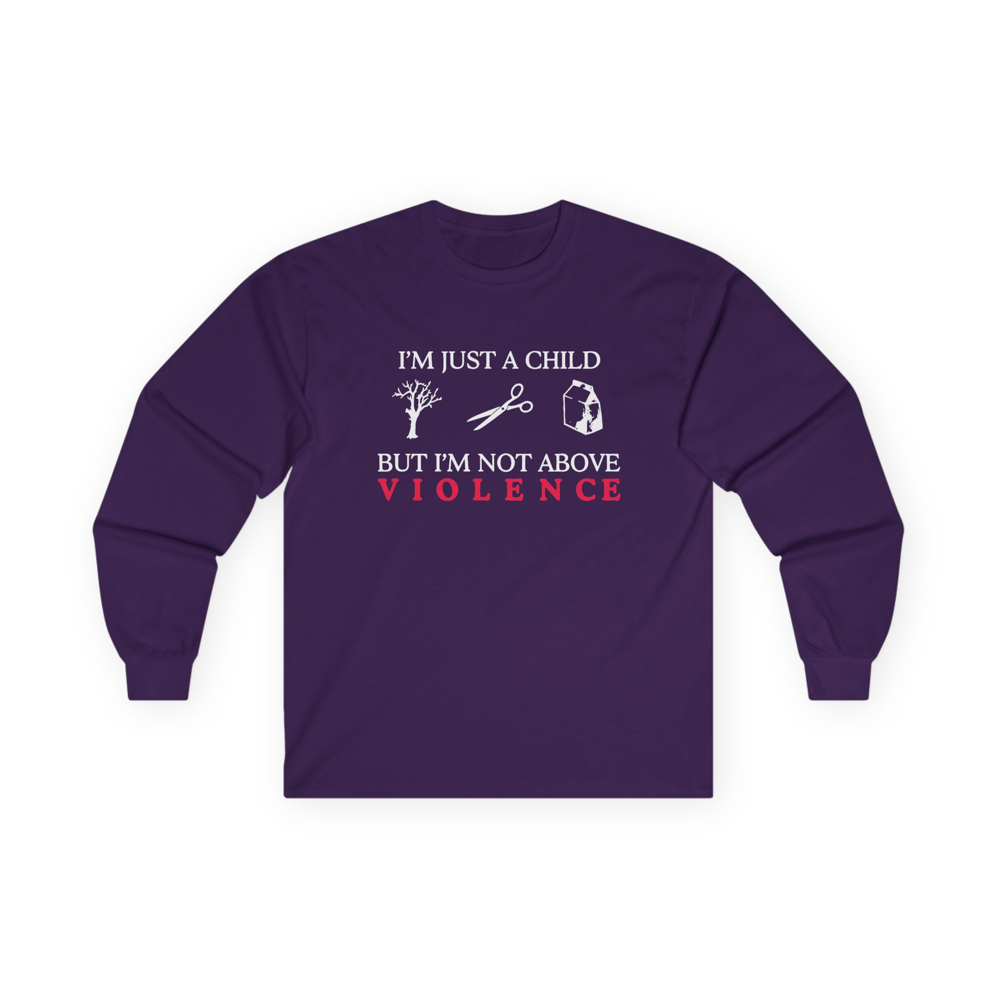 Ethel Cain Not Above Violence Unisex Ultra Cotton Long Sleeve Tee - Image 15