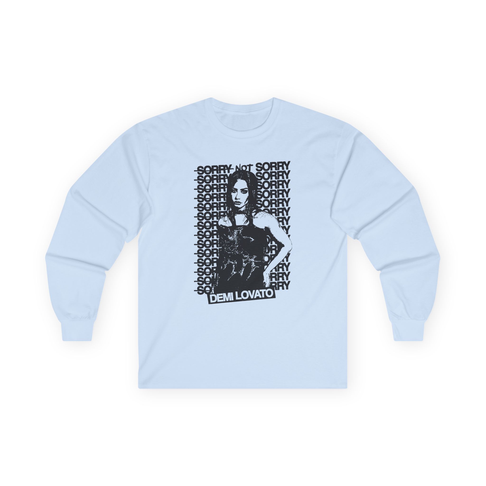 D L Sorry Not Sorry Unisex Ultra Cotton Long Sleeve Tee - Image 5