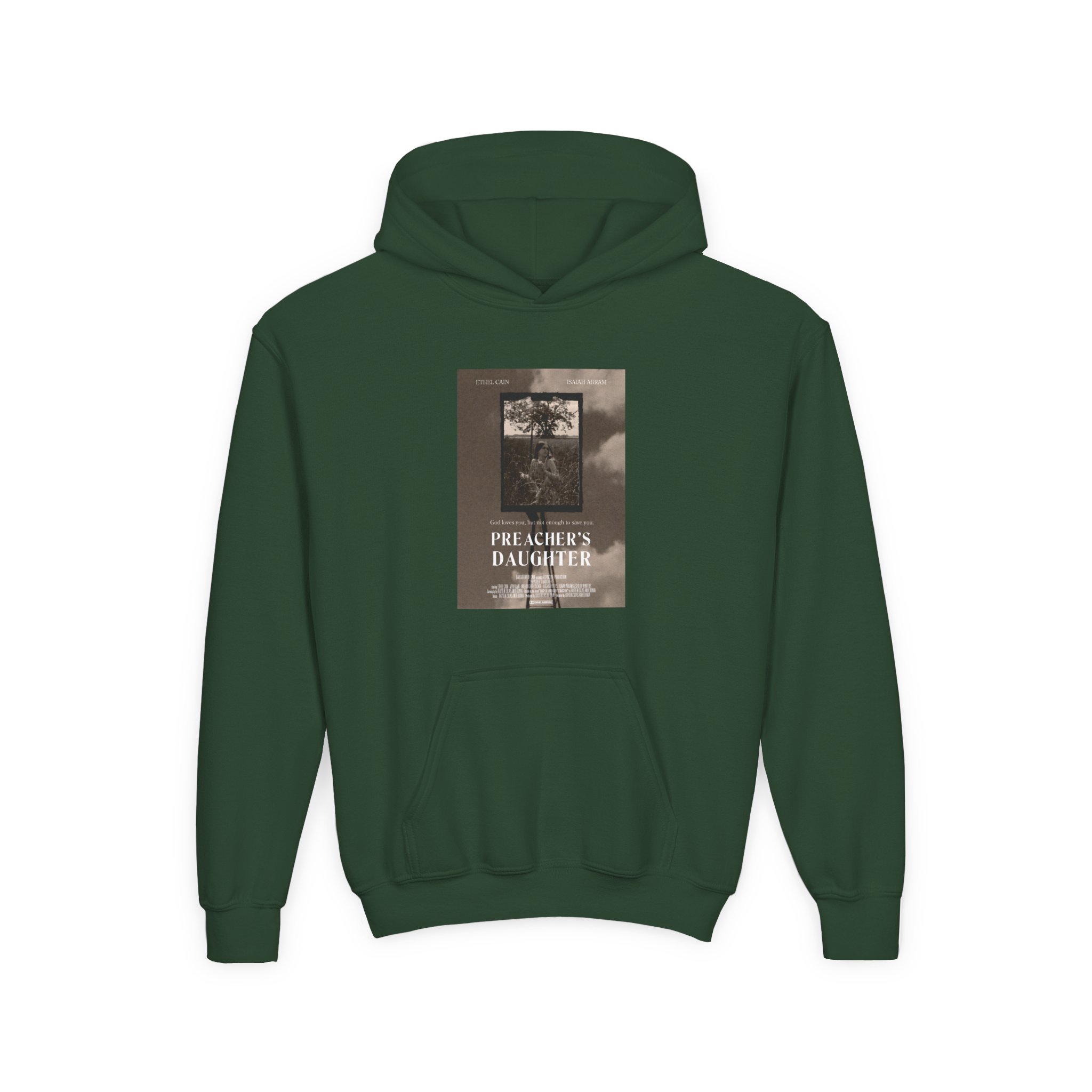 Youth Ethel Cain Preacher's Daughter Movie Poster Heavy Blend Hooded Sweatshirt - Image 5