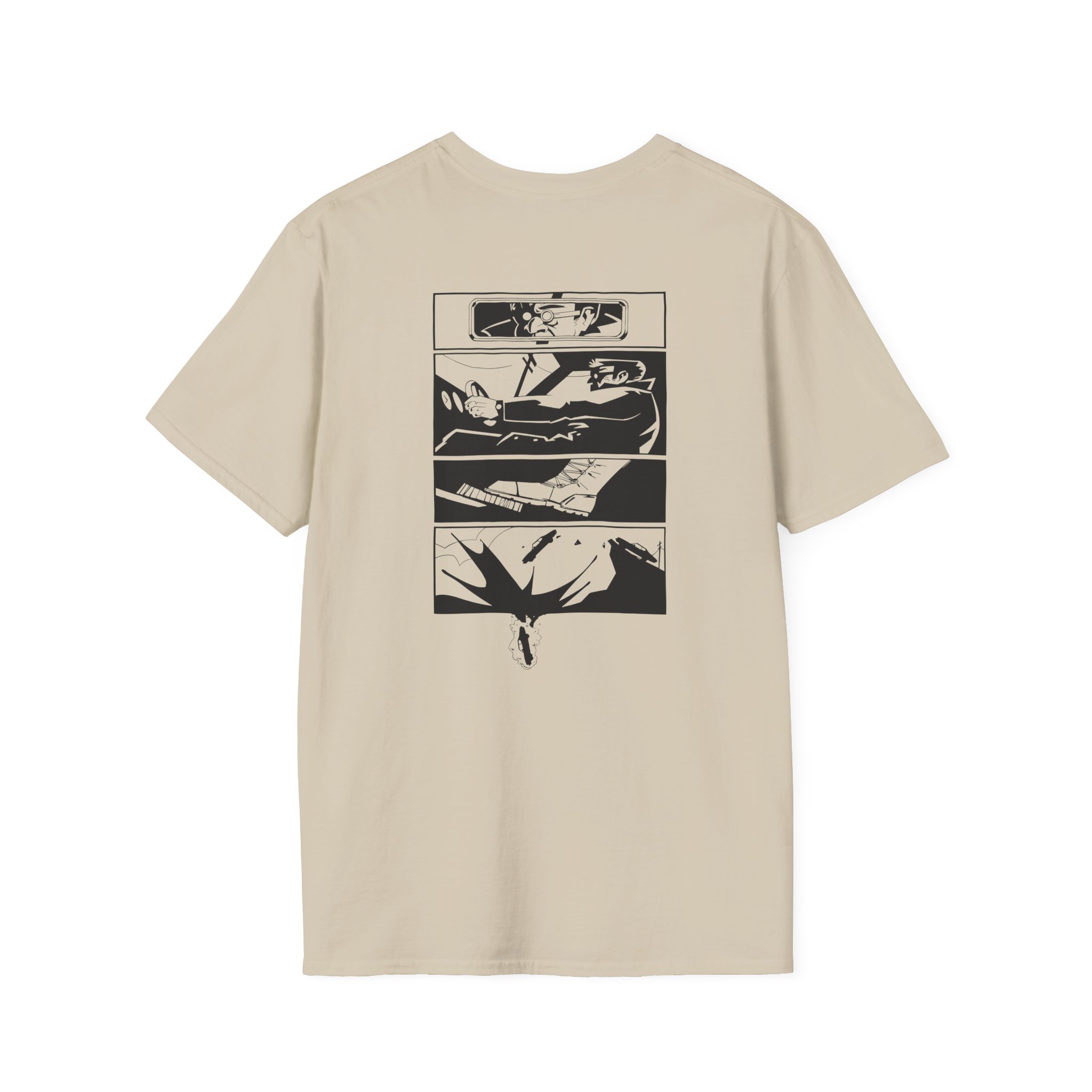 Shroud Hide The Evidence Unisex Softstyle T-Shirt - Image 4