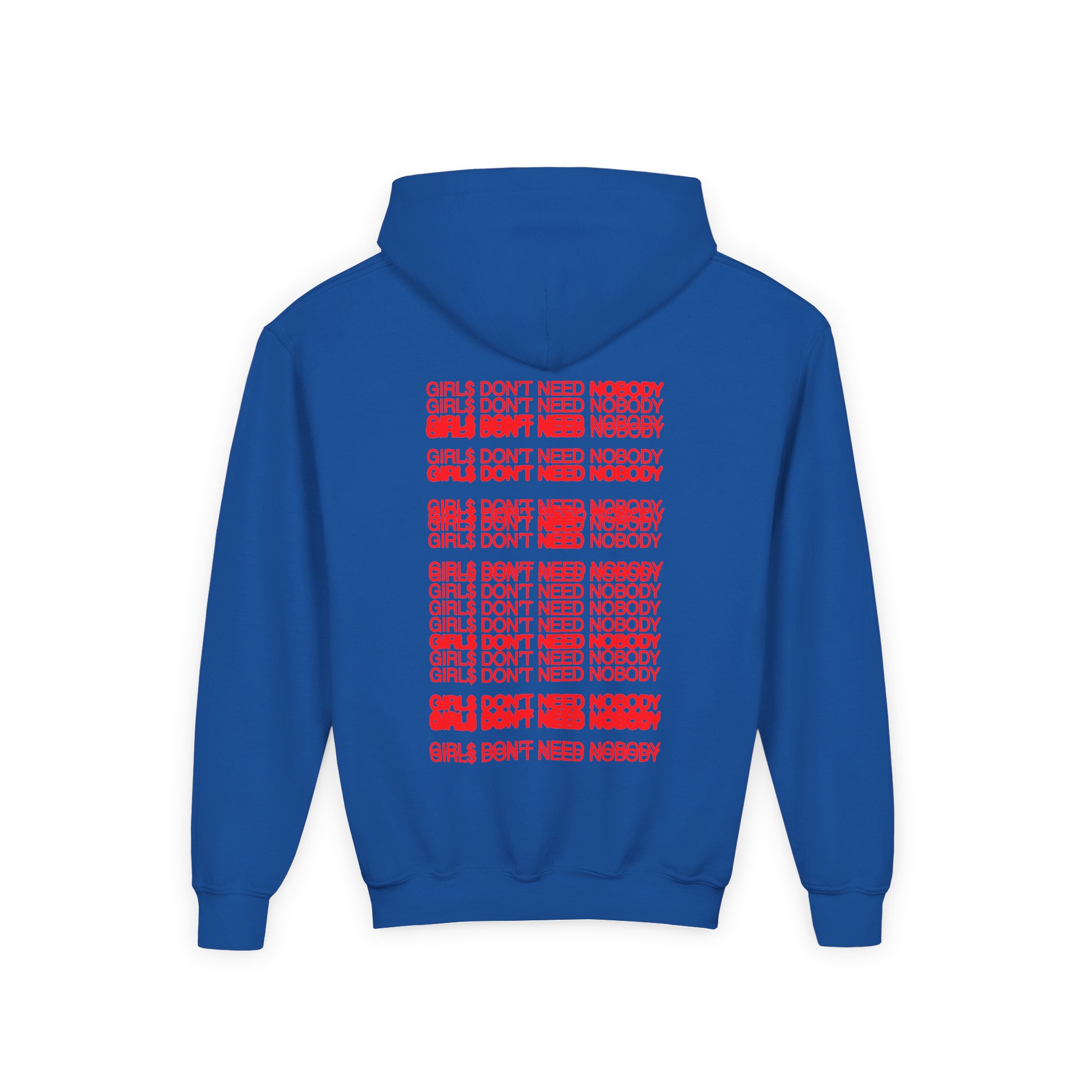 Dom Dolla Don't Need Nobody Repeat Youth Heavy Blend Hooded Sweatshirt - Image 14