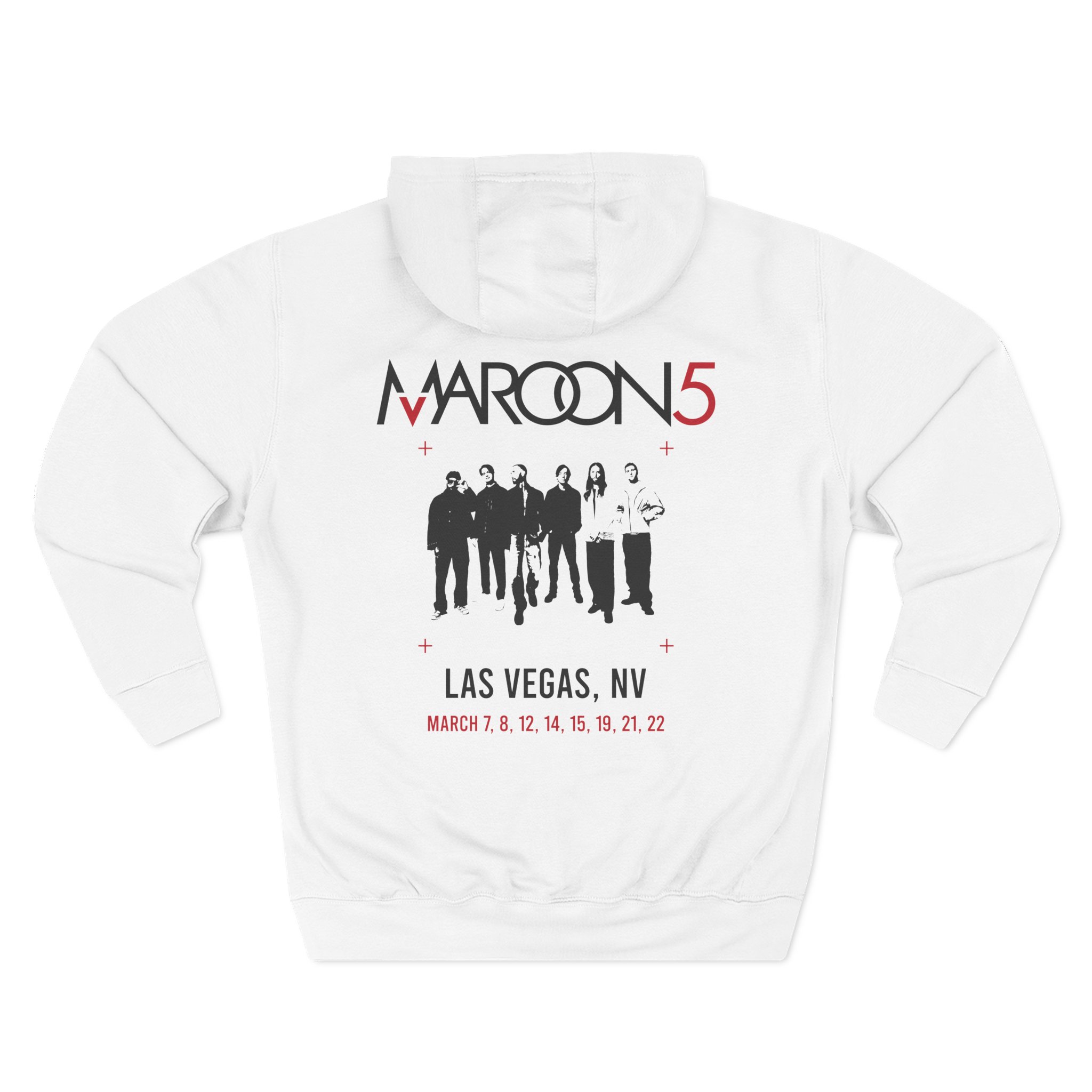 Adam Levine M5LV 2025 Flowers Three-Panel Fleece Hoodie - Image 2