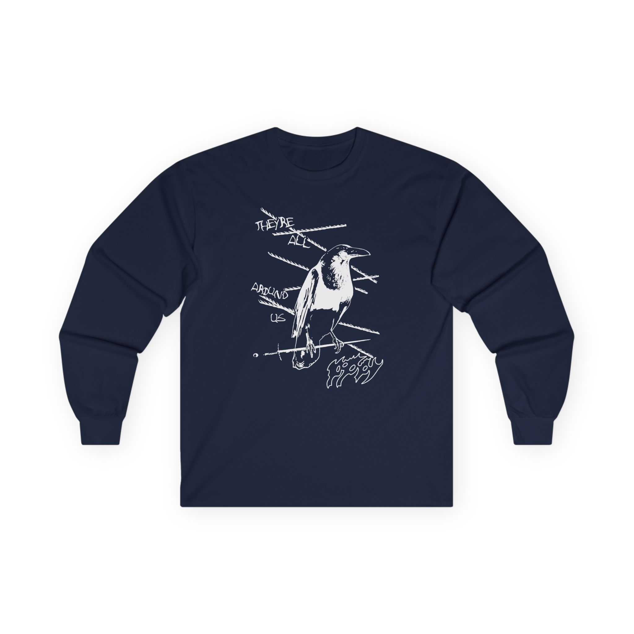Poppy They're All Around Us Unisex Ultra Cotton Long Sleeve Tee - Image 9