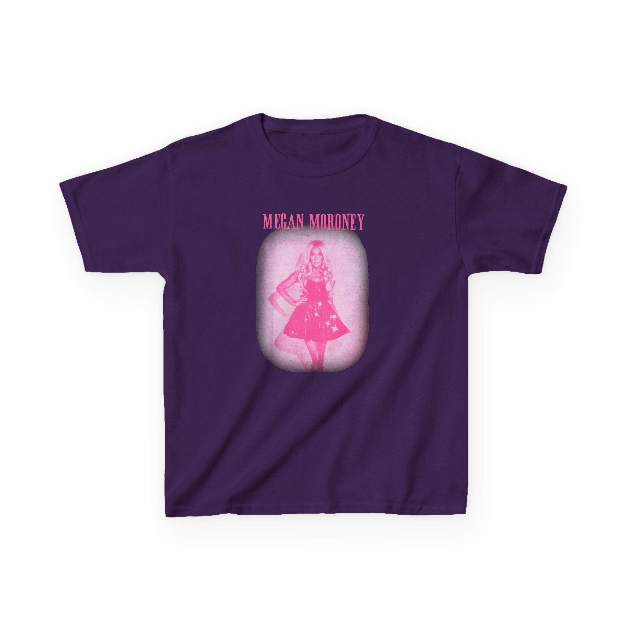 Megan Moroney Pink Photo Kids Heavy Cotton™ Tee - Image 9