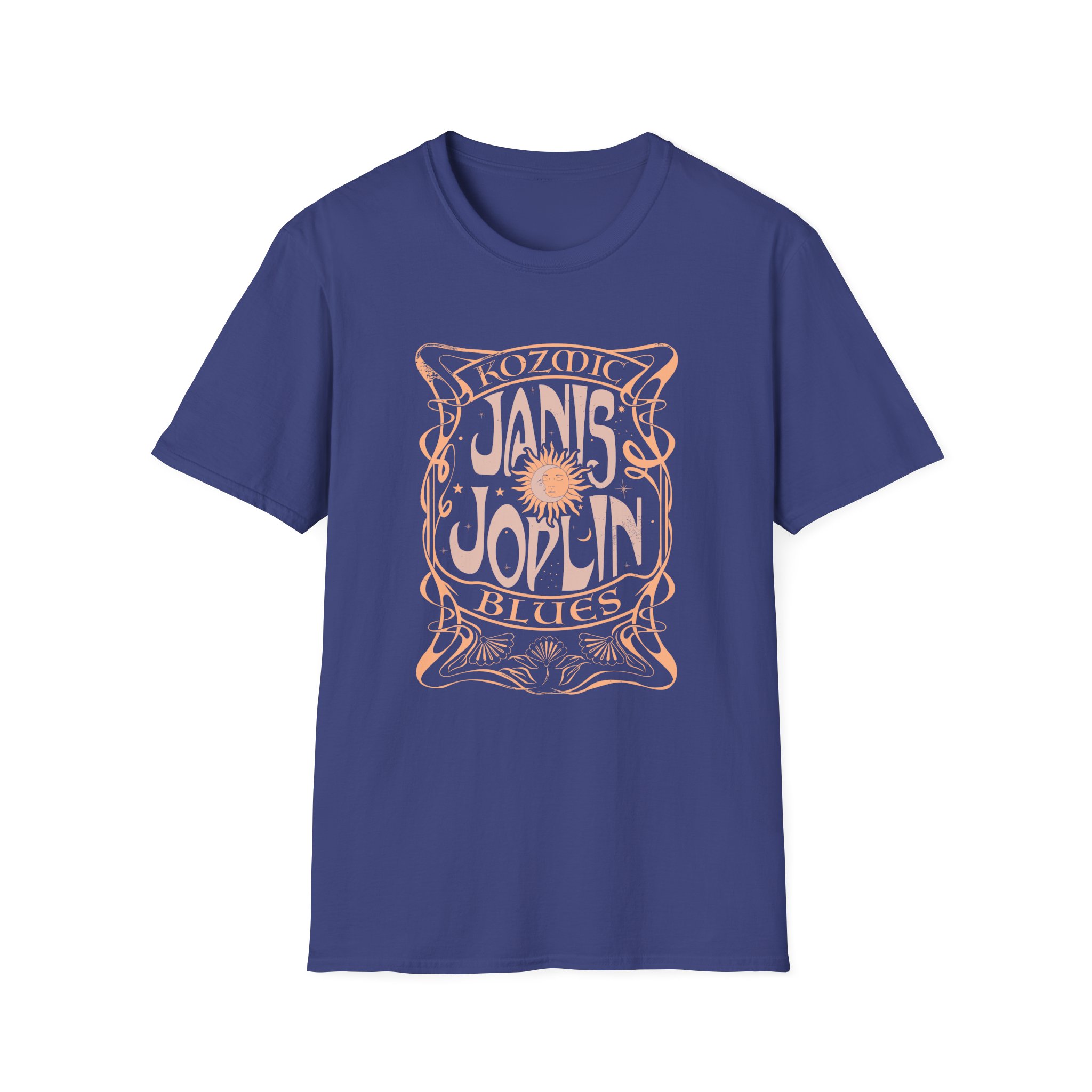 Janis Joplin Kozmic Unisex Softstyle T-shirt - Image 19