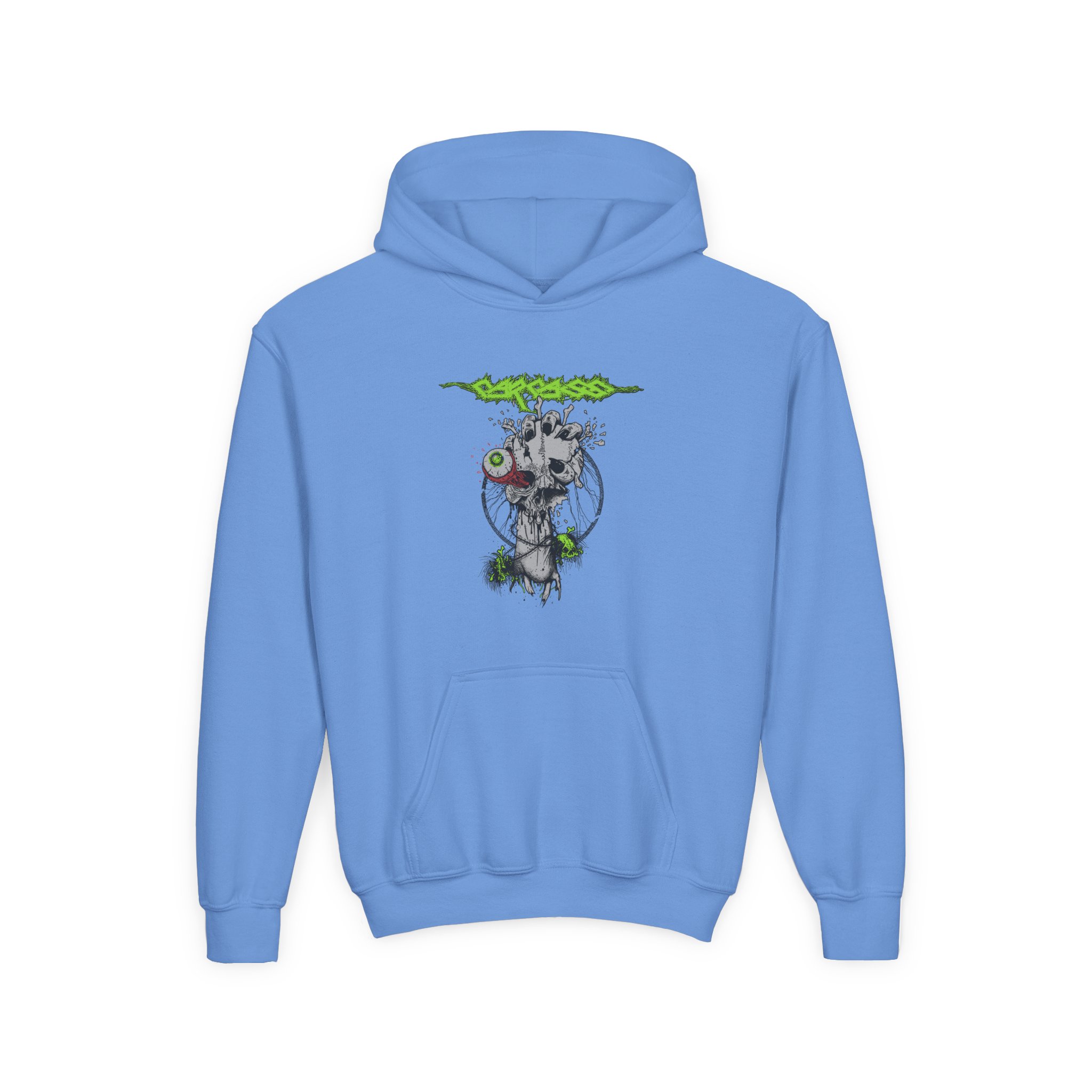 Youth Carcass Vtg Heavy Blend Hooded Sweatshirt - Image 9