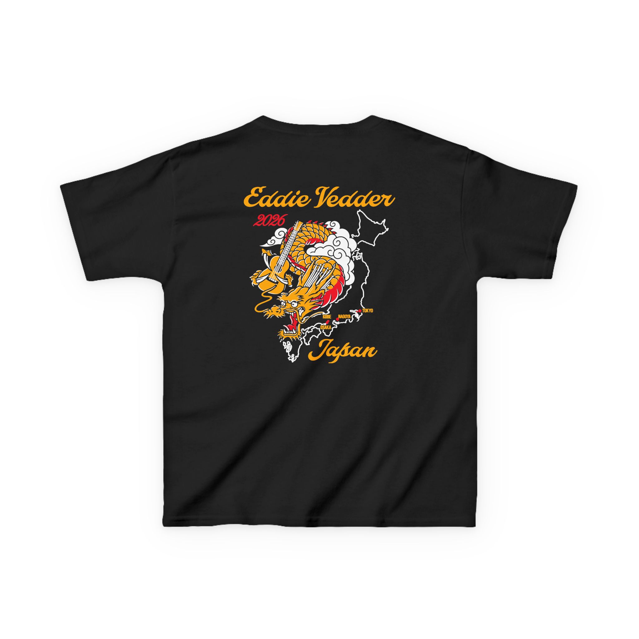 Eddie Vedder 2026 Tokyo Japan Kids Heavy Cotton™ Tee - Image 2