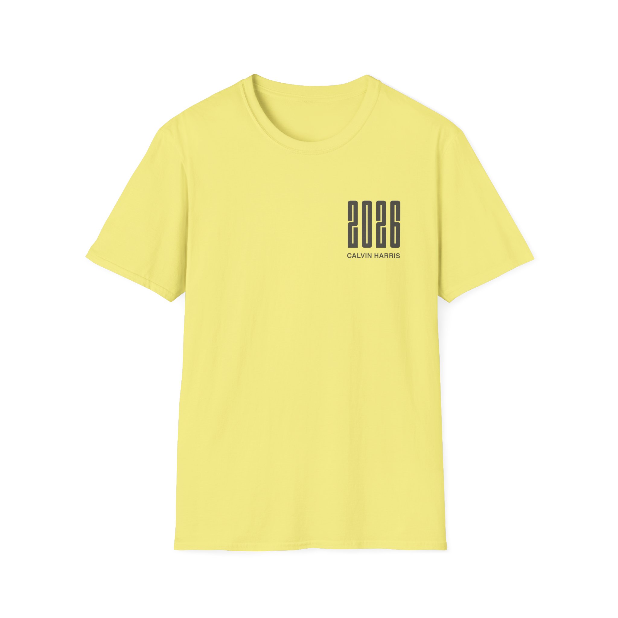 Calvin Harris Malahide Castle Tour Unisex Softstyle T-Shirt - Image 11