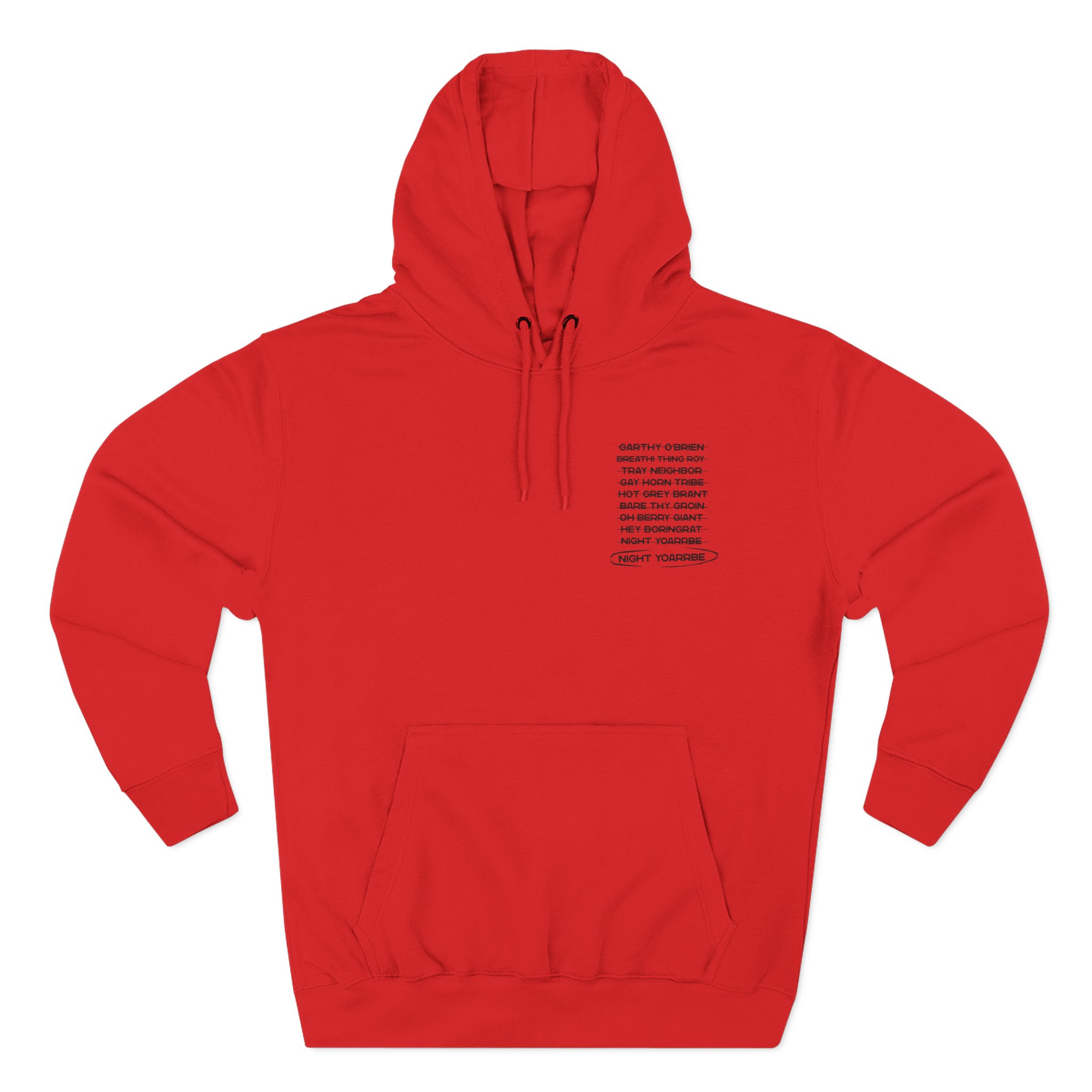 Dropout Night Yorb Anagram Three-Panel Fleece Hoodie - Image 15