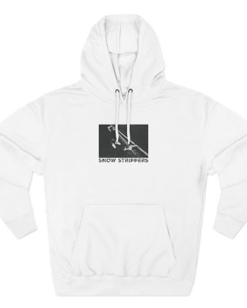 Snow Strippers Three-Panel Fleece Hoodie