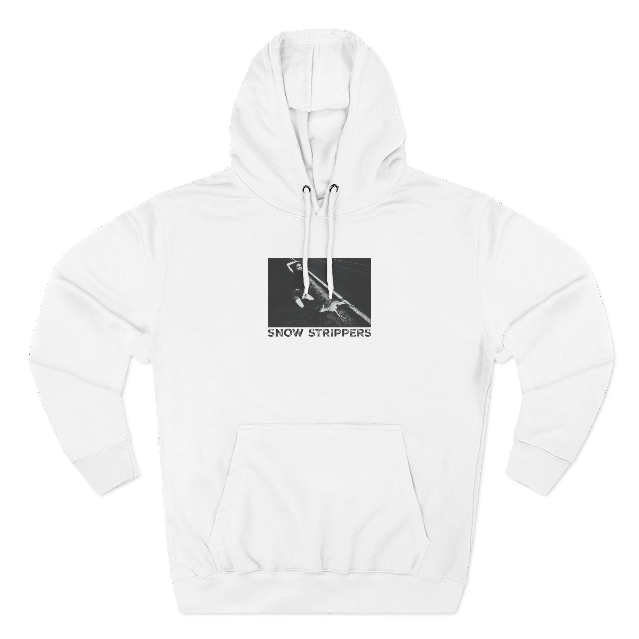 Snow Strippers Three-Panel Fleece Hoodie