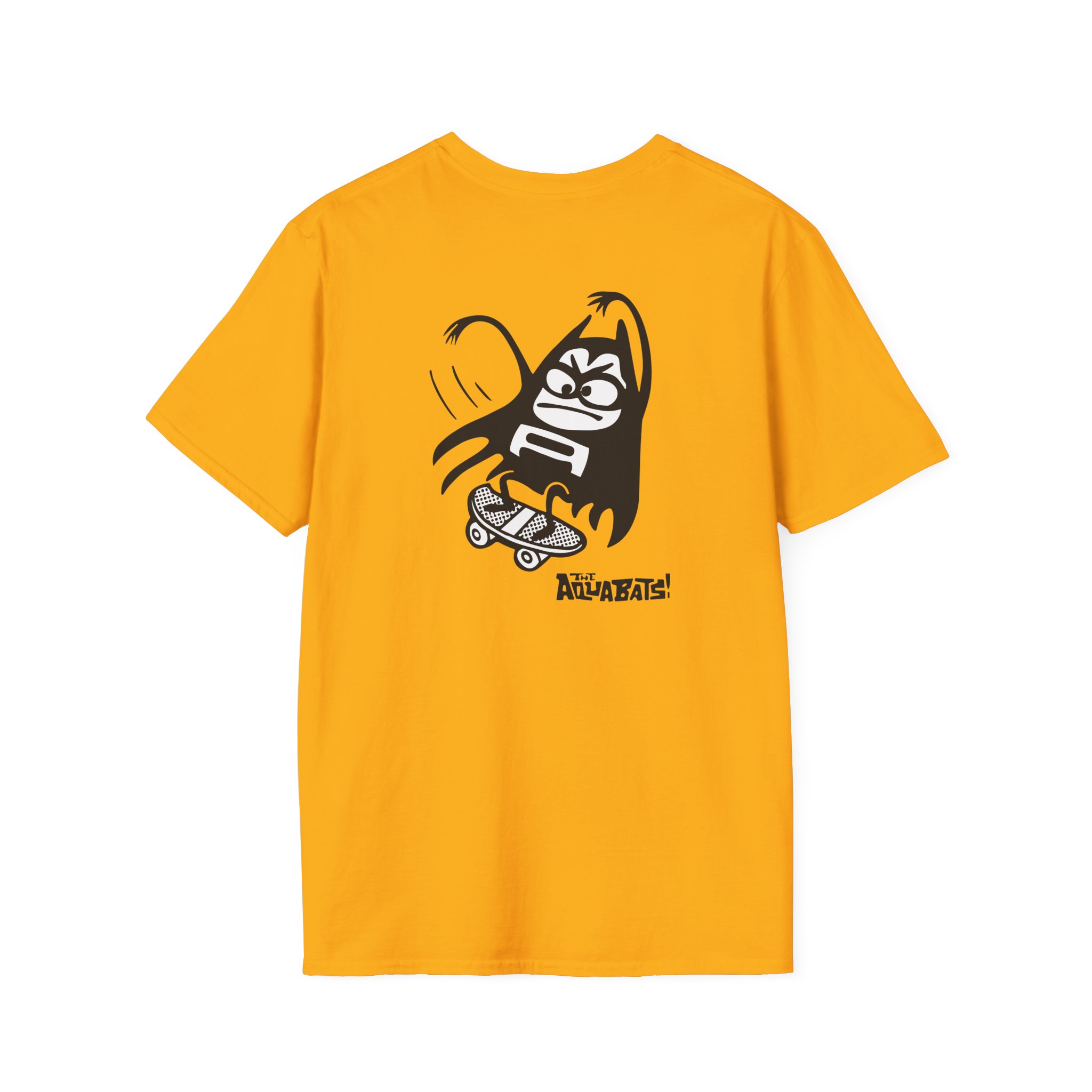 The Aquabats Lil Bat Skateboard Unisex Softstyle T-Shirt - Image 8