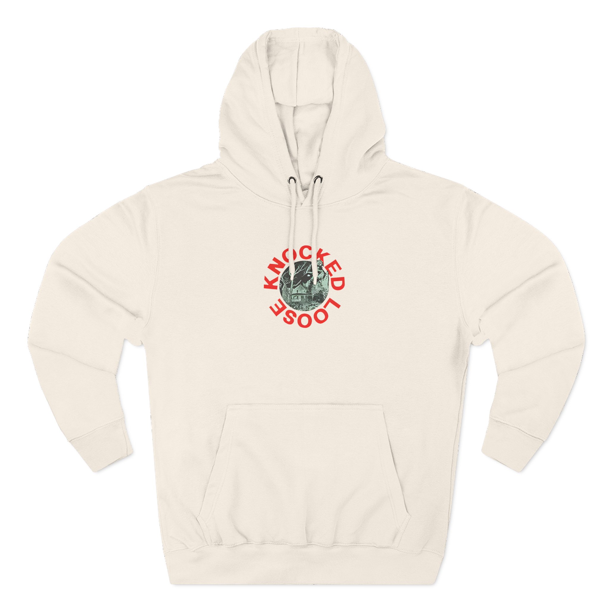 Knocked Loose Collecting Petals Three-Panel Fleece Hoodie - Image 3