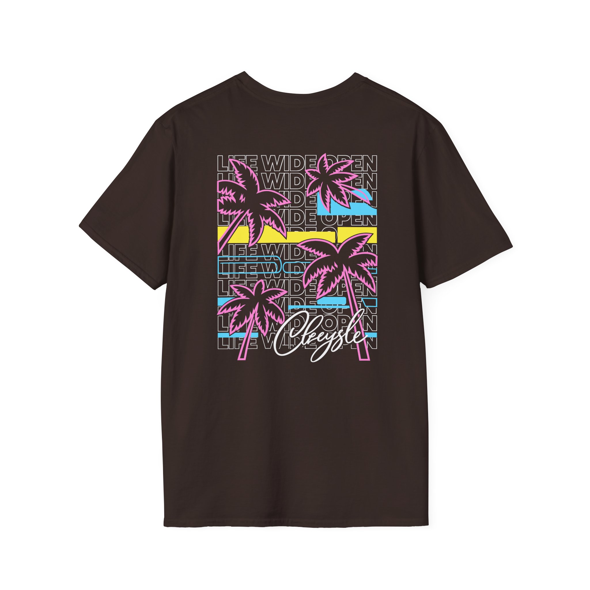 Cboystv LWO Palms Unisex Softstyle T-Shirt - Image 4