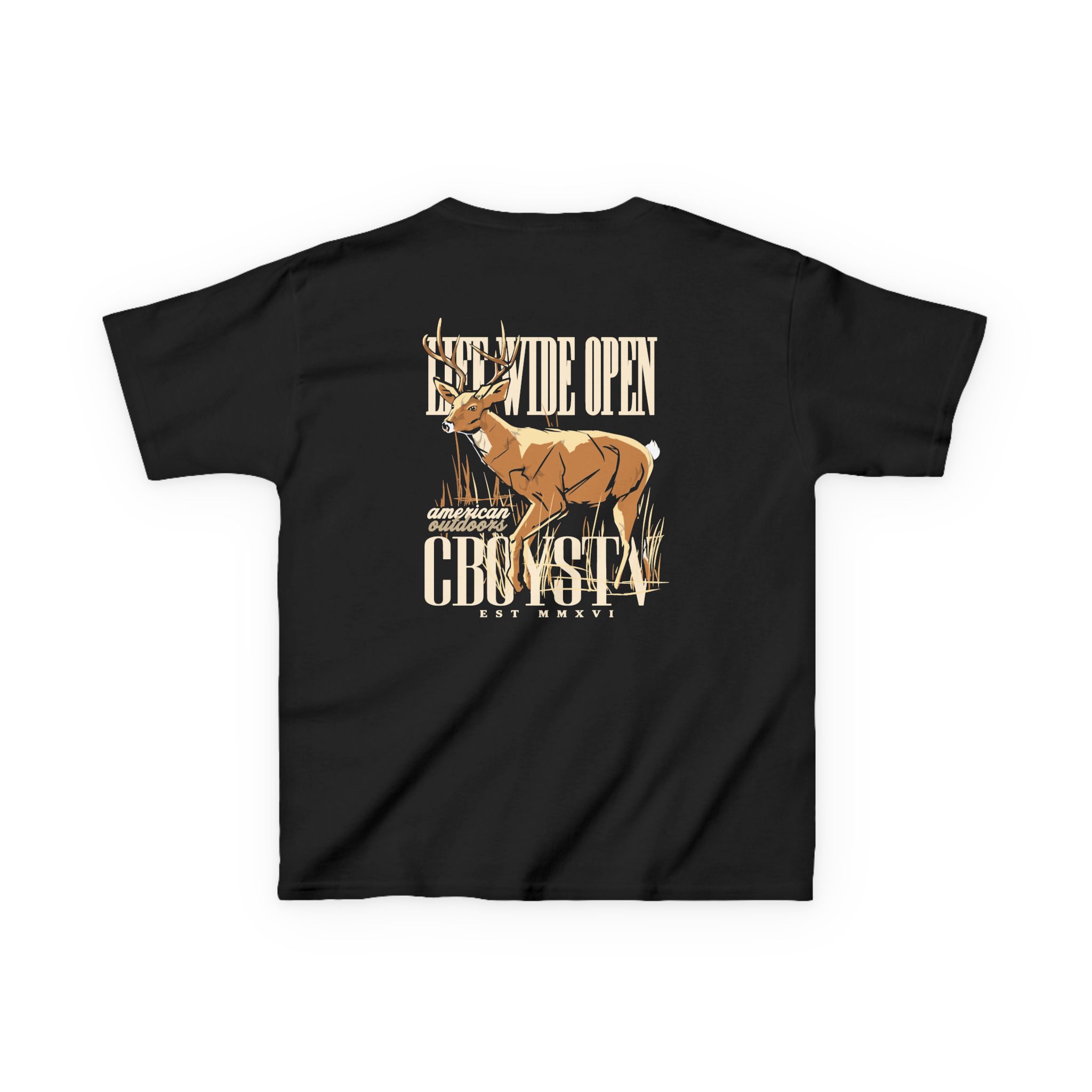 Kids Cboystv Whitetail Heavy Cotton™ Tee - Image 2