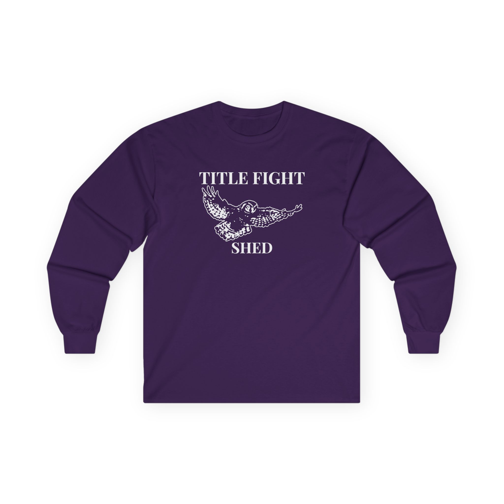 Cold Cuts Title Fight Shed Owl Unisex Ultra Cotton Long Sleeve Tee - Image 13